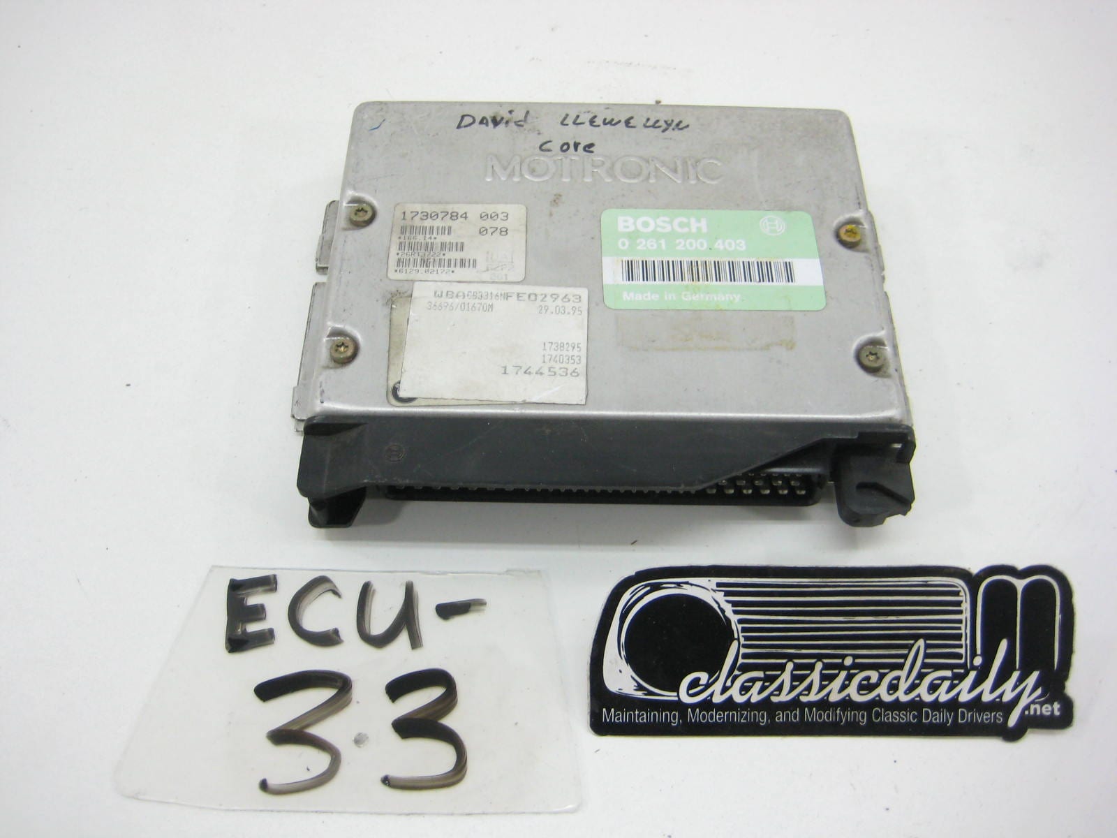 bmw motronic bosch dme engine computer m50nv e36 e34 0 261 200 403 2