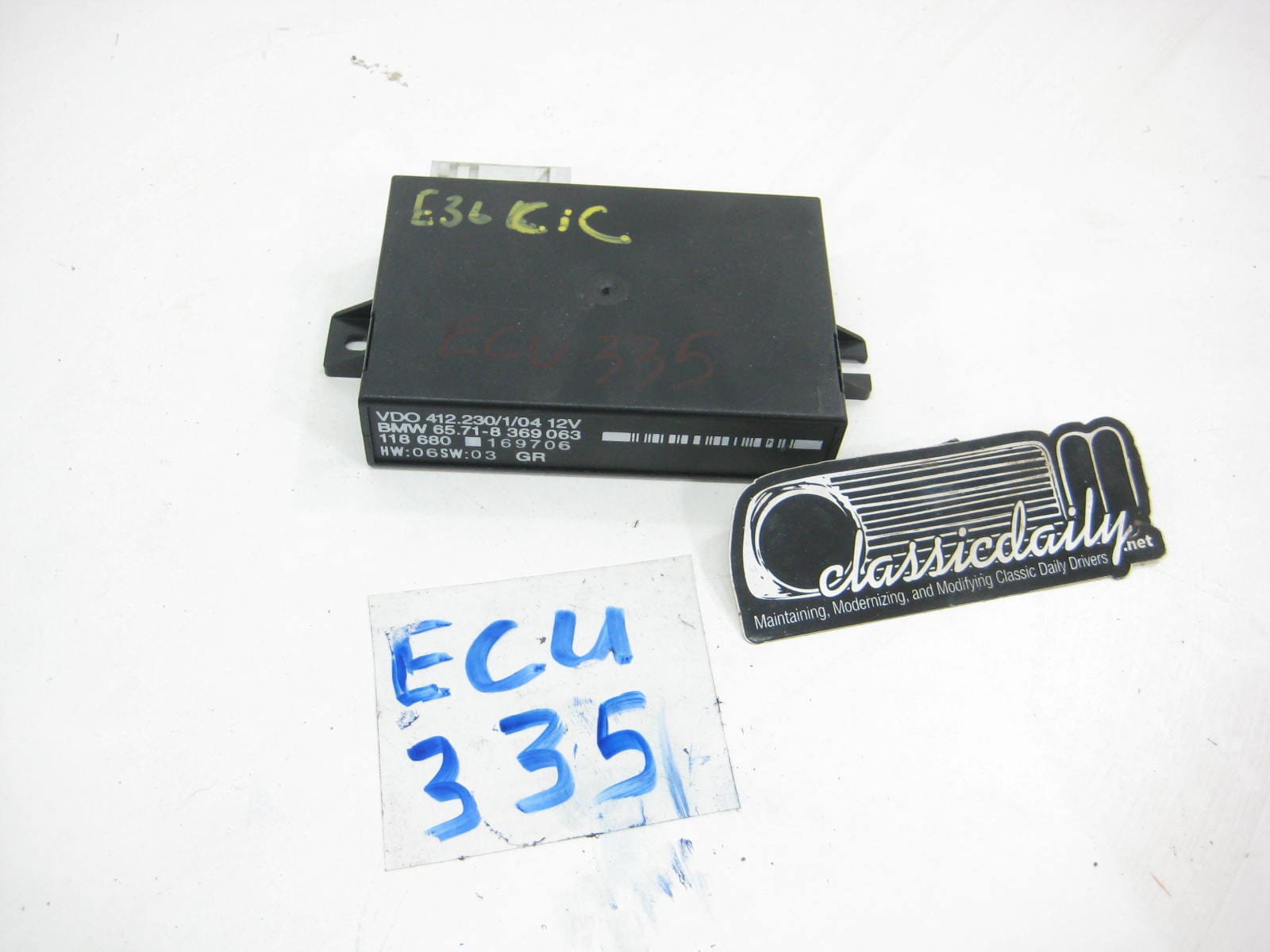 ecu computer 65 71 8 369 063