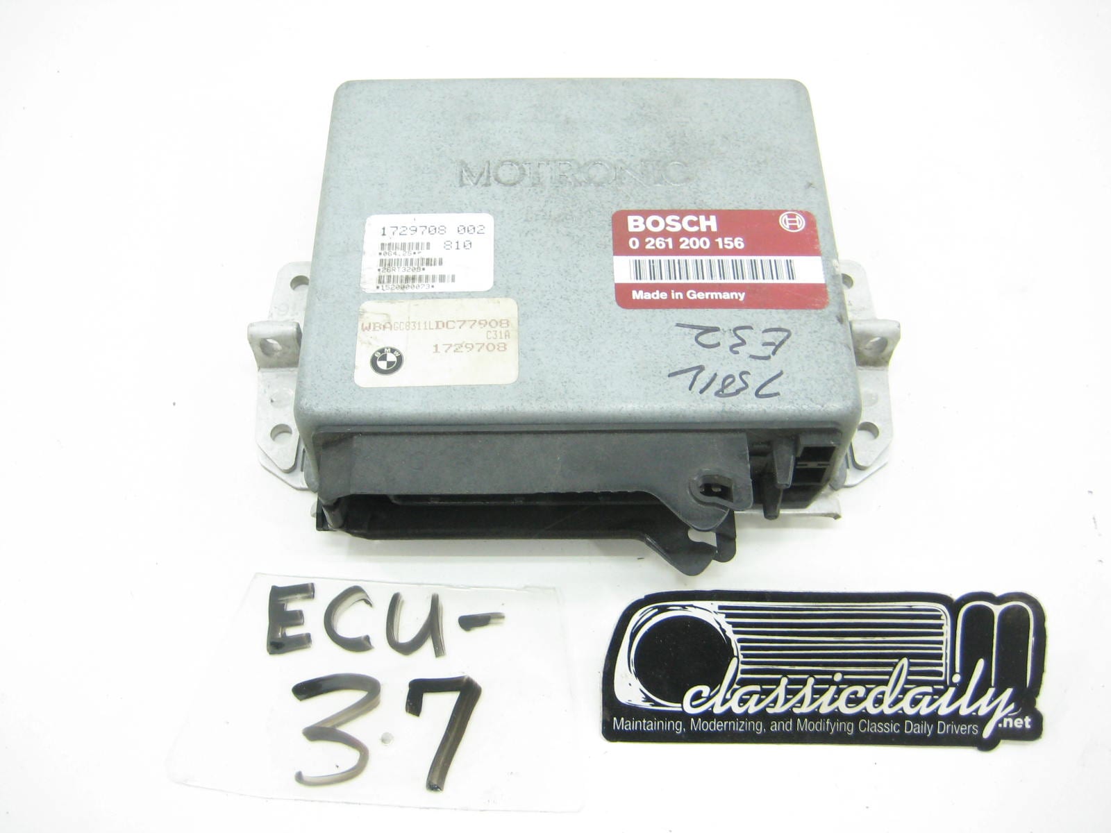 bmw motronic bosch dme engine computer 750il e32 0 261 200 156 2