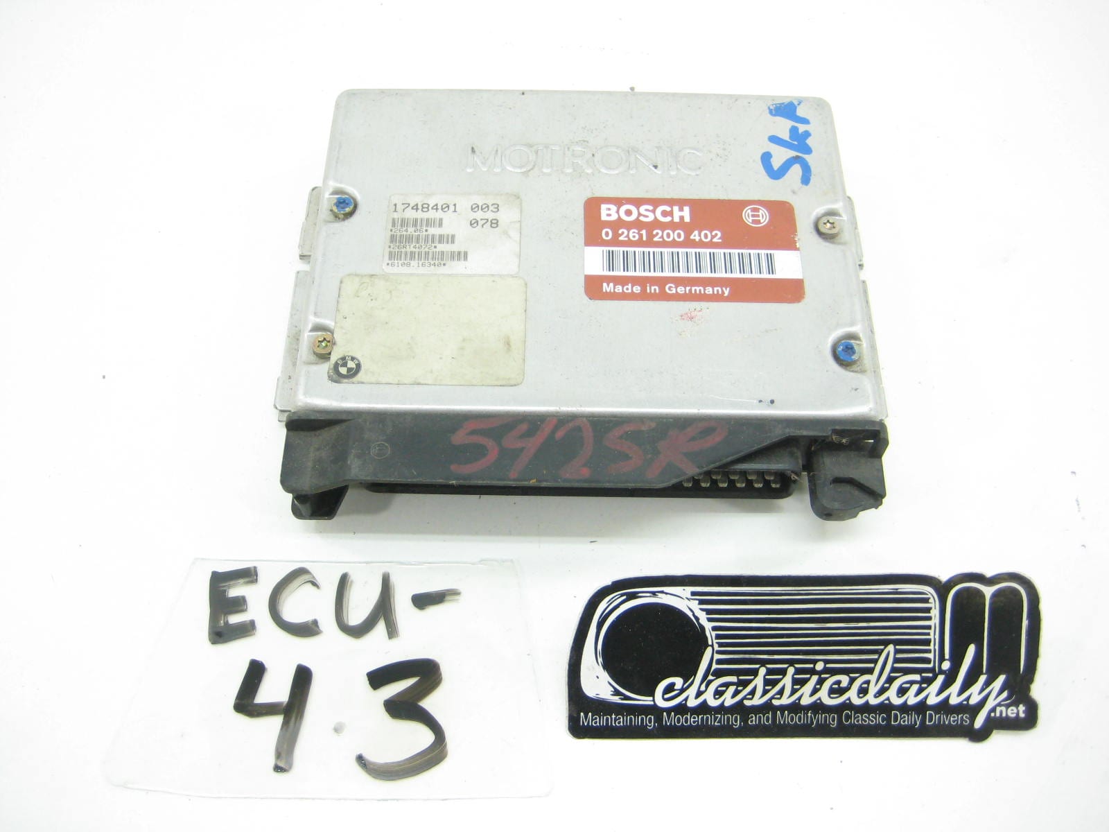 bmw motronic bosch dme engine computer m50 e34 0 261 200 402 2