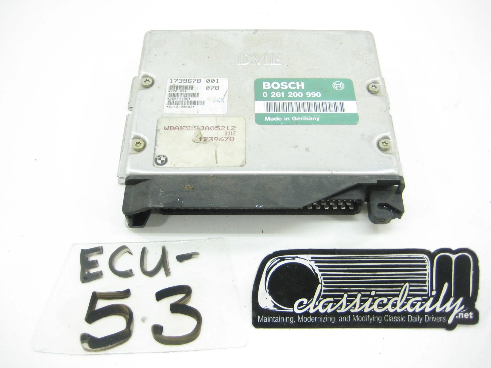 bmw motronic bosch dme engine computer e36 318 0 261 200 990
