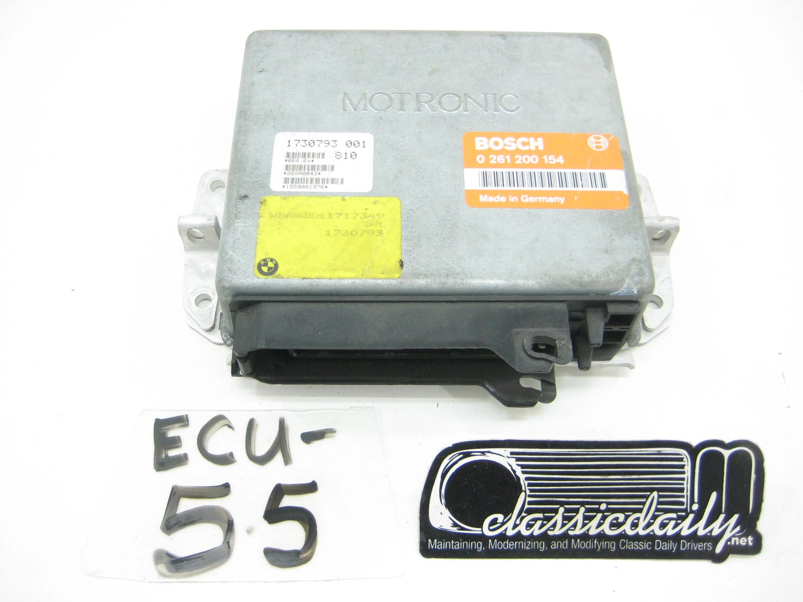 bmw motronic bosch dme engine computer e30 e28 325e 528e 0 261 200 154 2