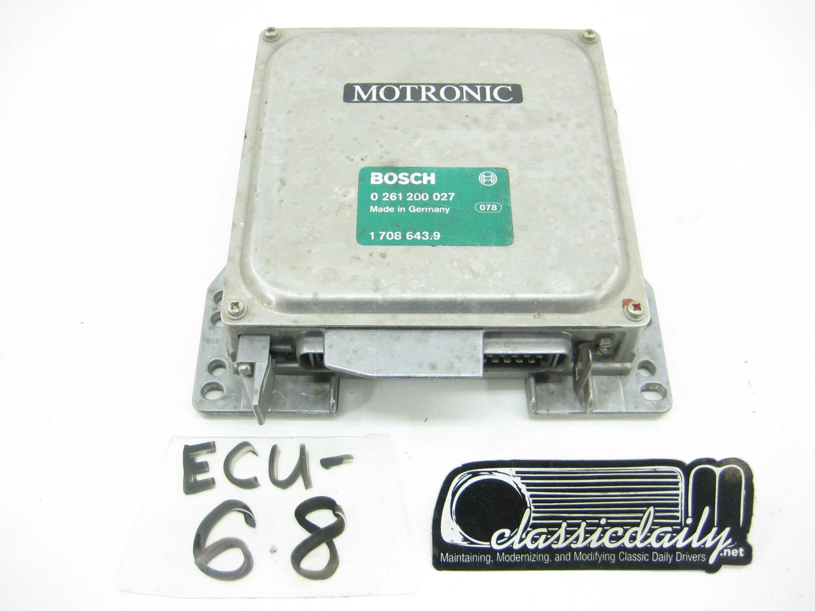 bmw motronic bosch dme engine computer e30 e28 325e 528e 0 261 200 027
