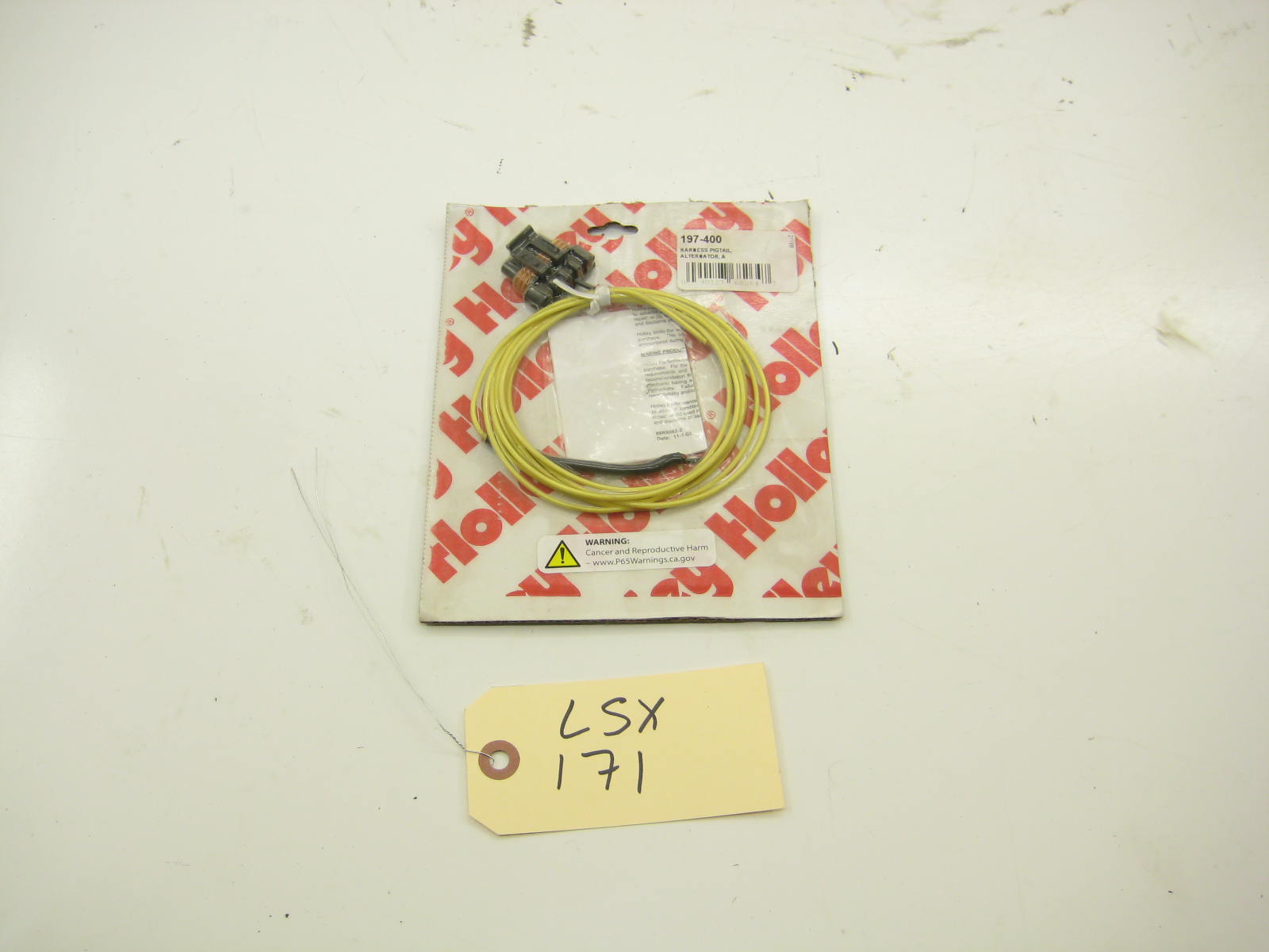 197-400 Holley Alternator Pigtail