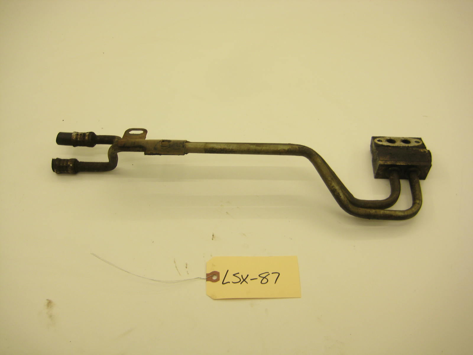 truck oil cooler lines cut