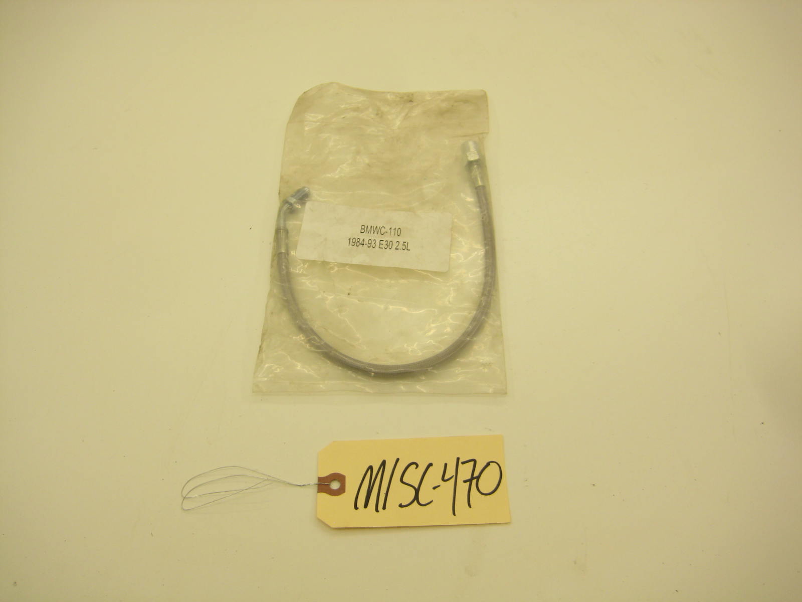 BMW E30 318 325 E30 Stainless Clutch Line
