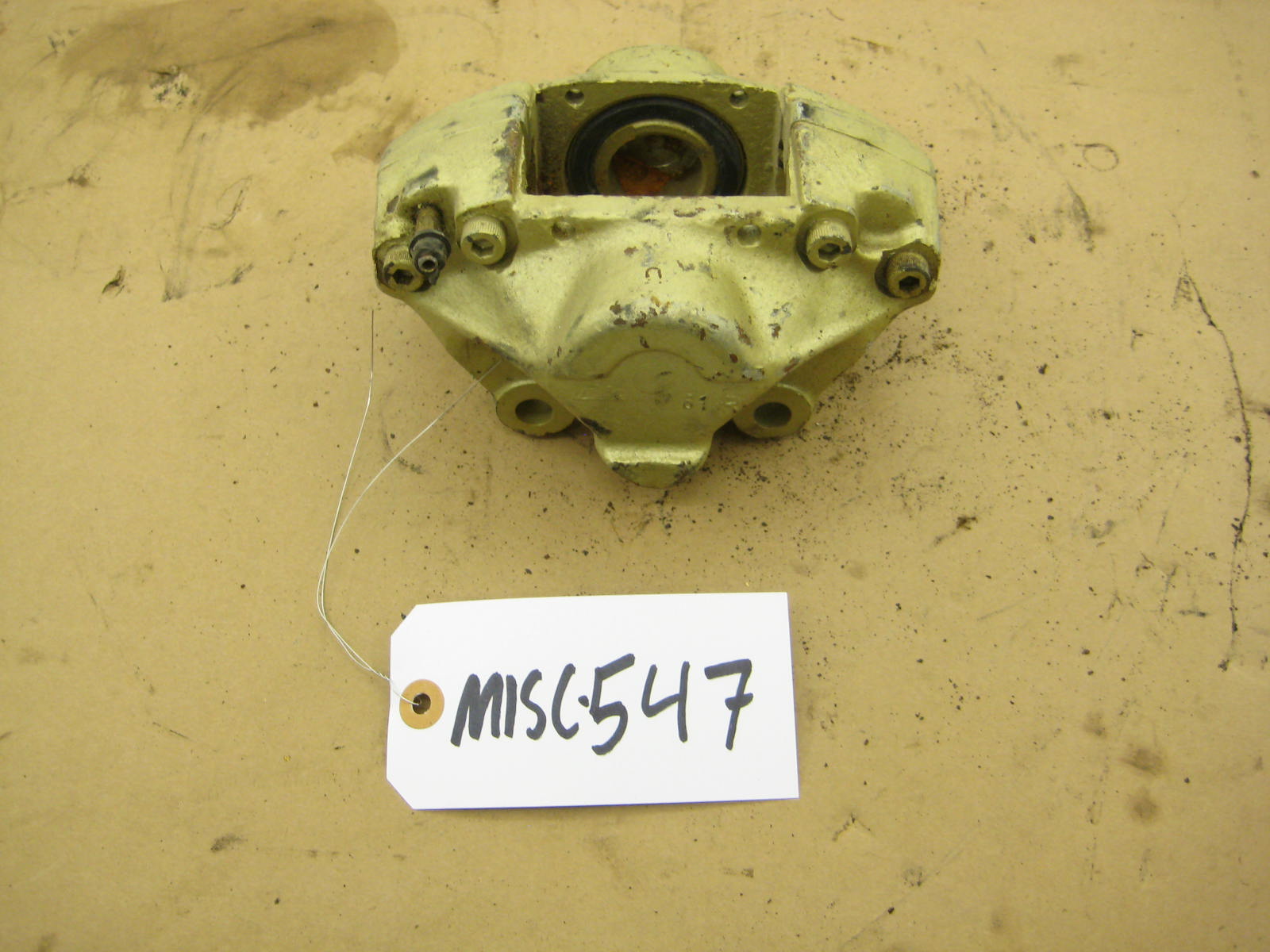 bmw e21 320 passenger front vented brake caliper 3