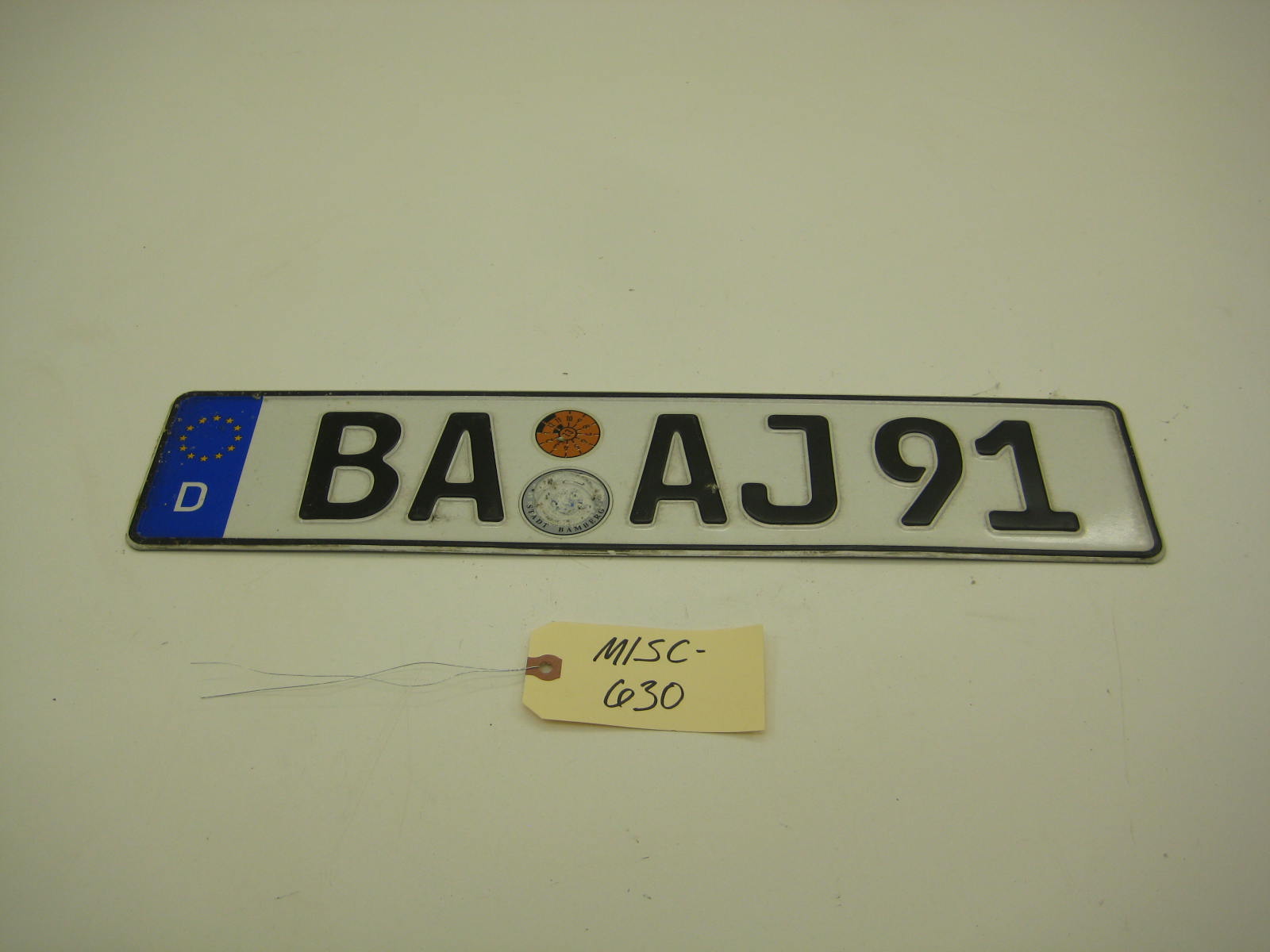 MISC Euro Plate 6
