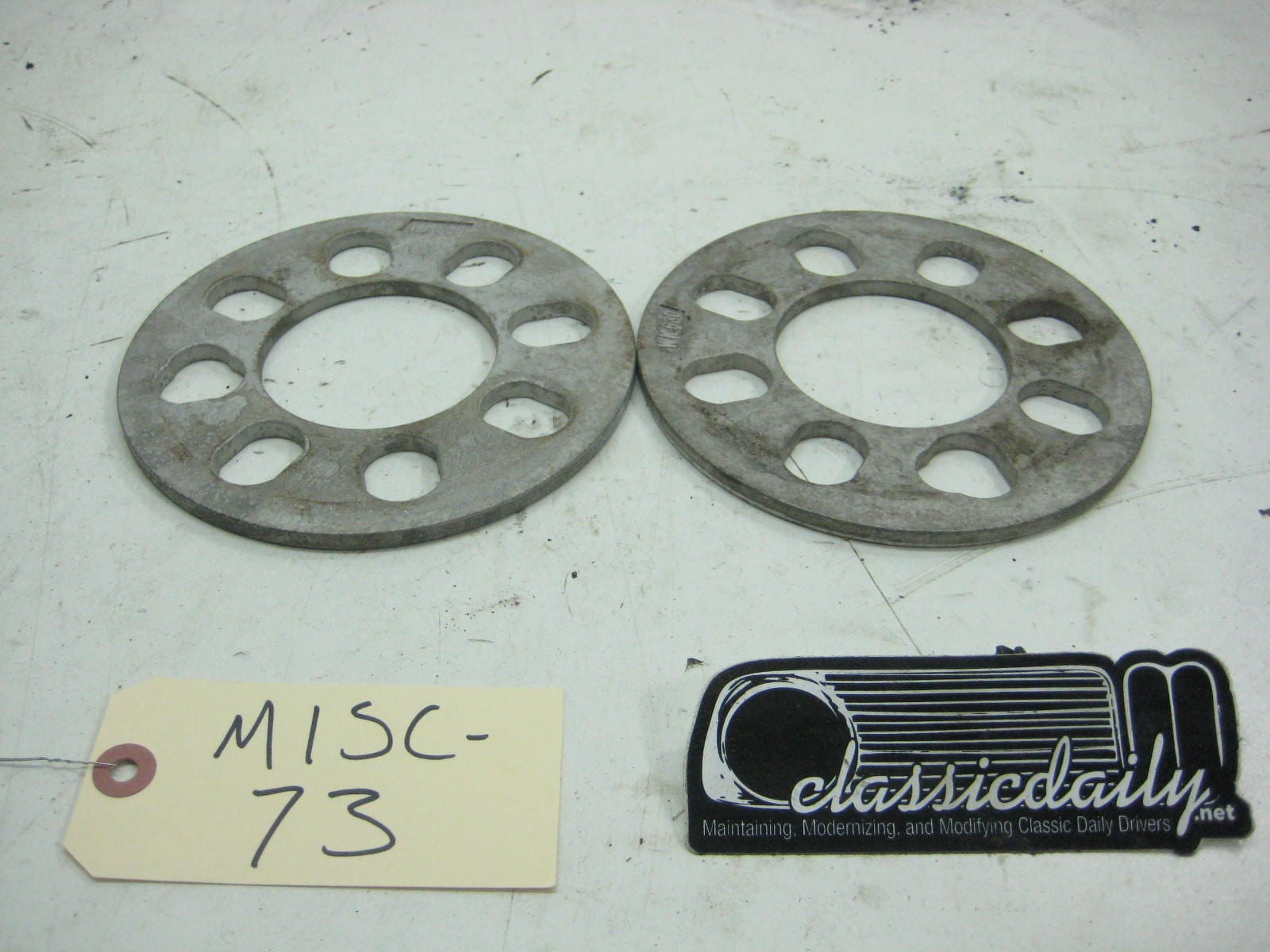 used parts 5 lug 5mm spacer 2