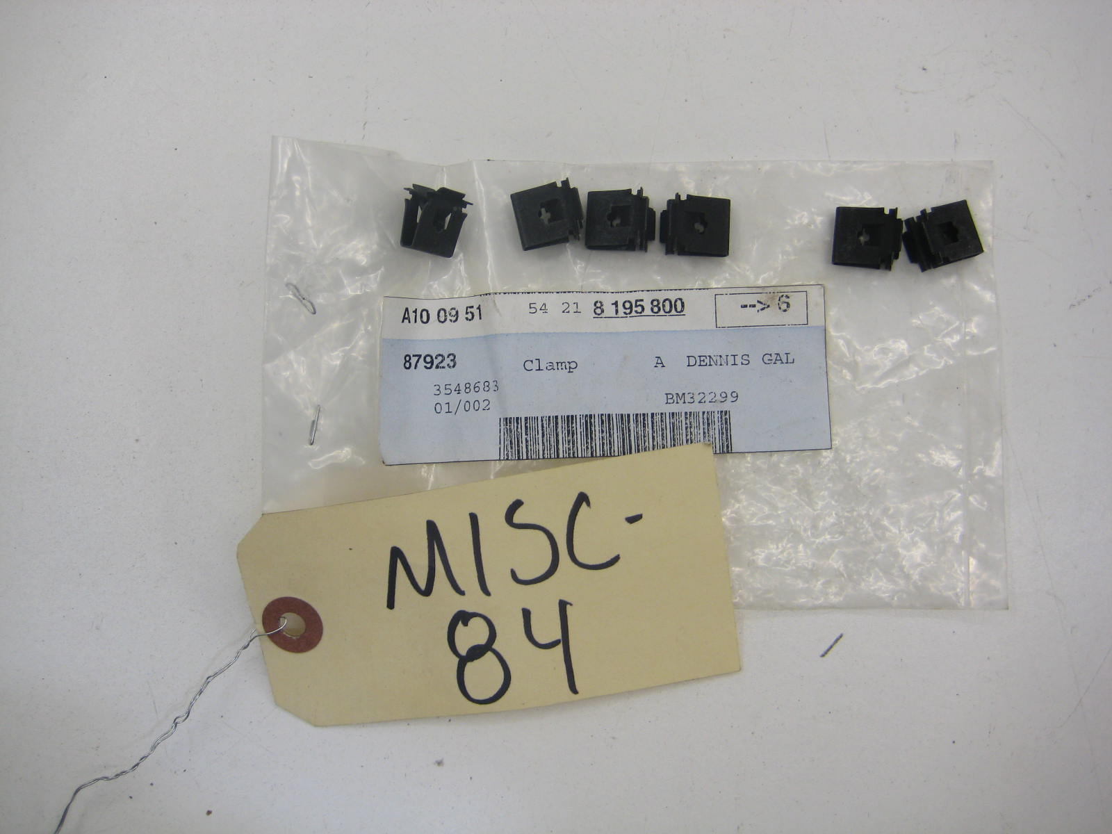 BMW E36 325 328 M3 Clip 51437194187 (Set Of 6) MISC 84