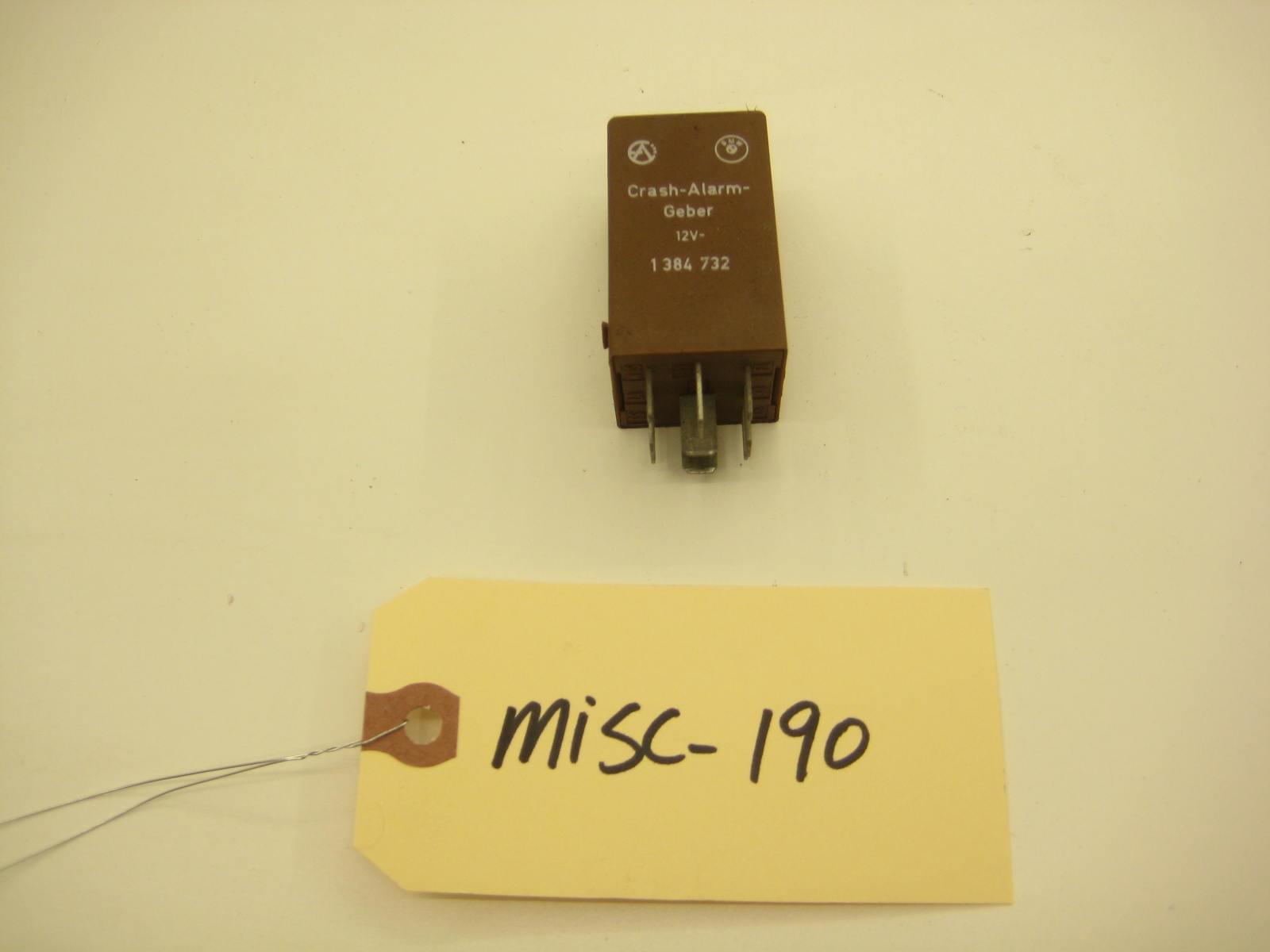 1 384 732 Crash Alarm