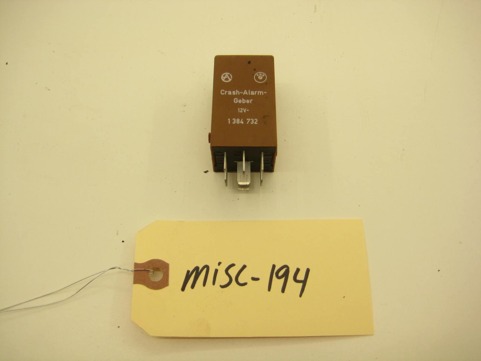 1 384 732 Crash Alarm