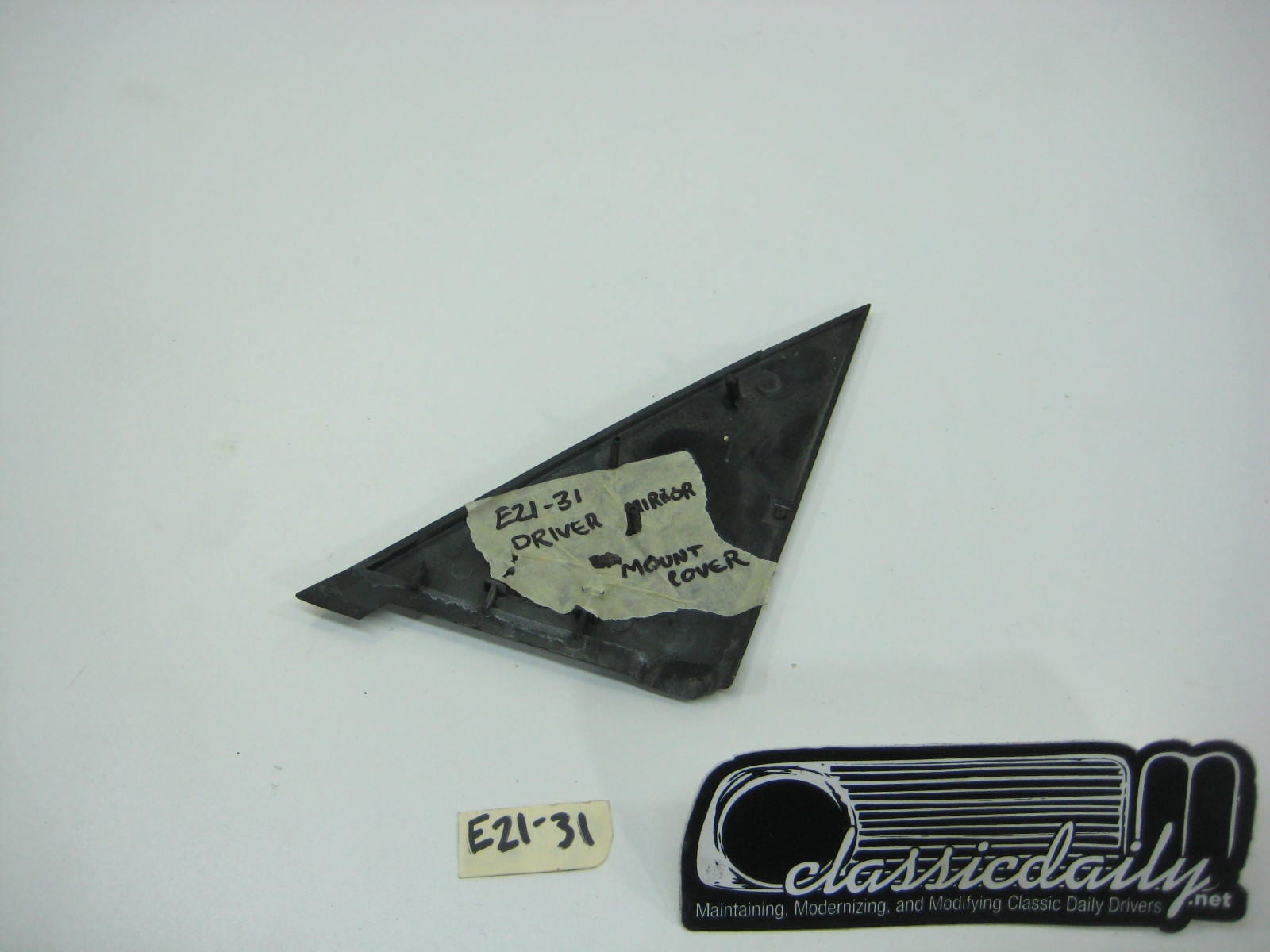 bmw e21 320 driver mirror mount cover