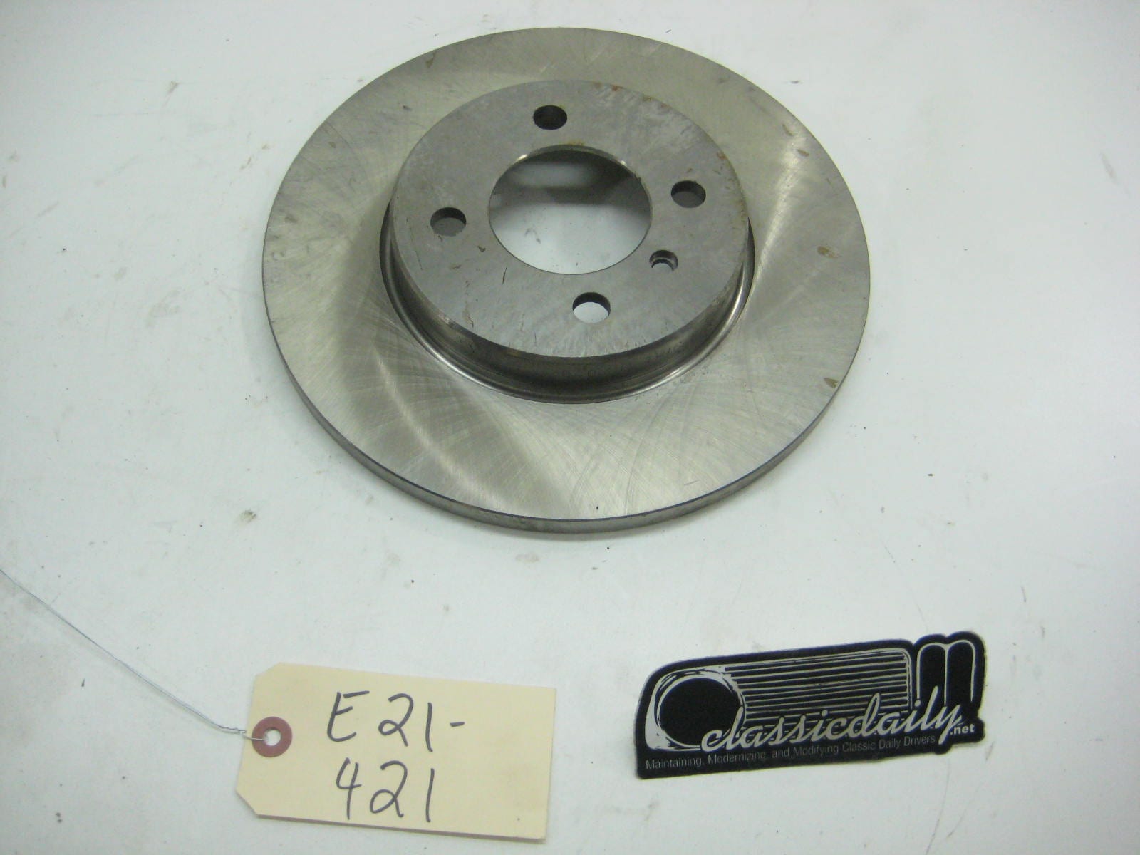 used parts front solid rotor new