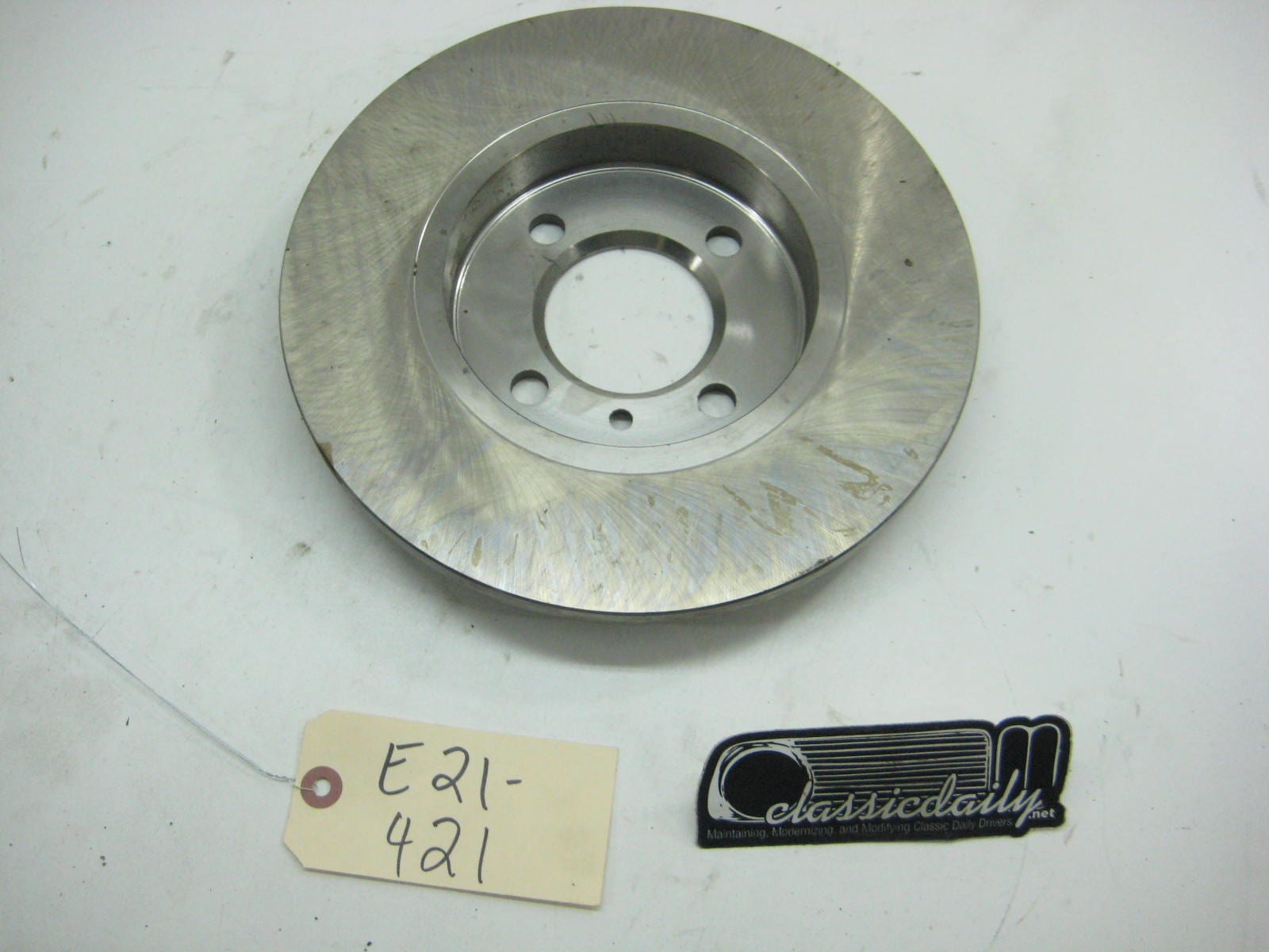 used parts front solid rotor new