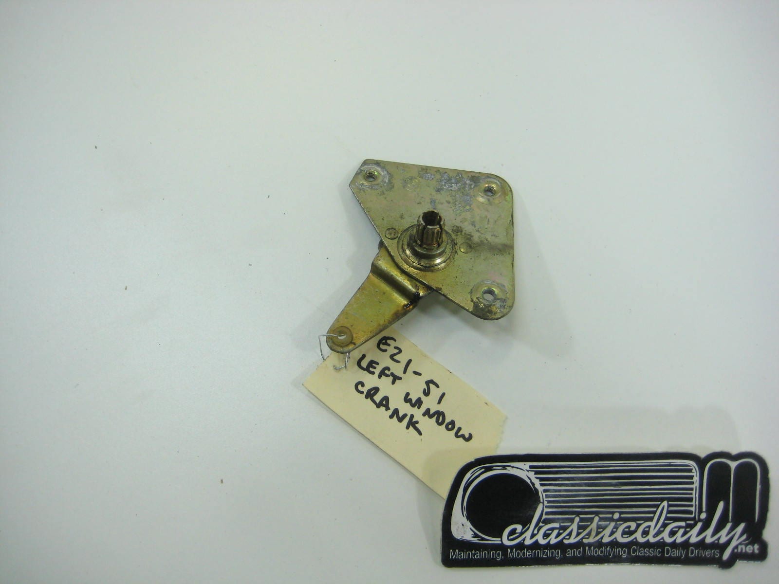 bmw e21320 left window crank mechanism