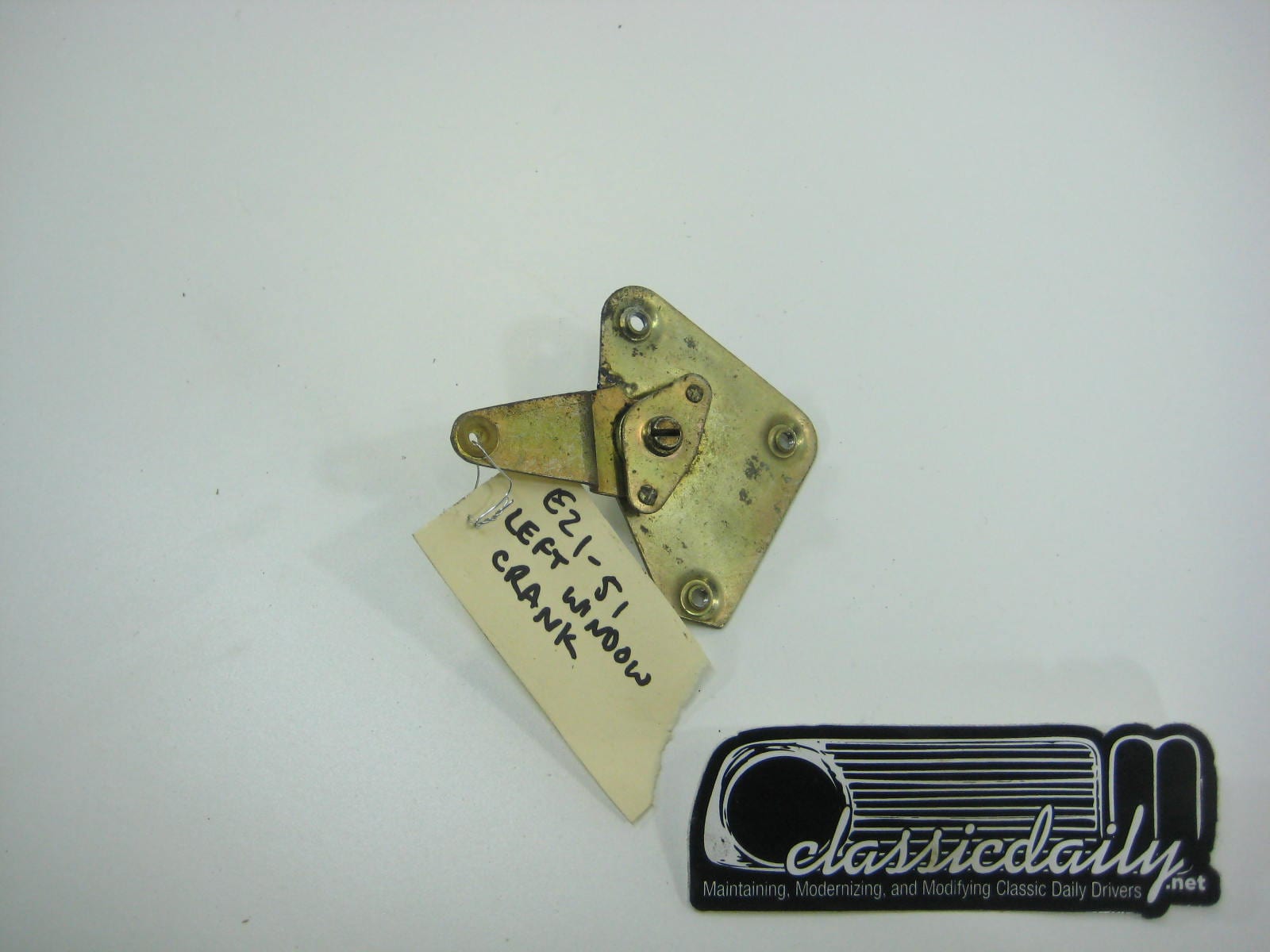bmw e21320 left window crank mechanism
