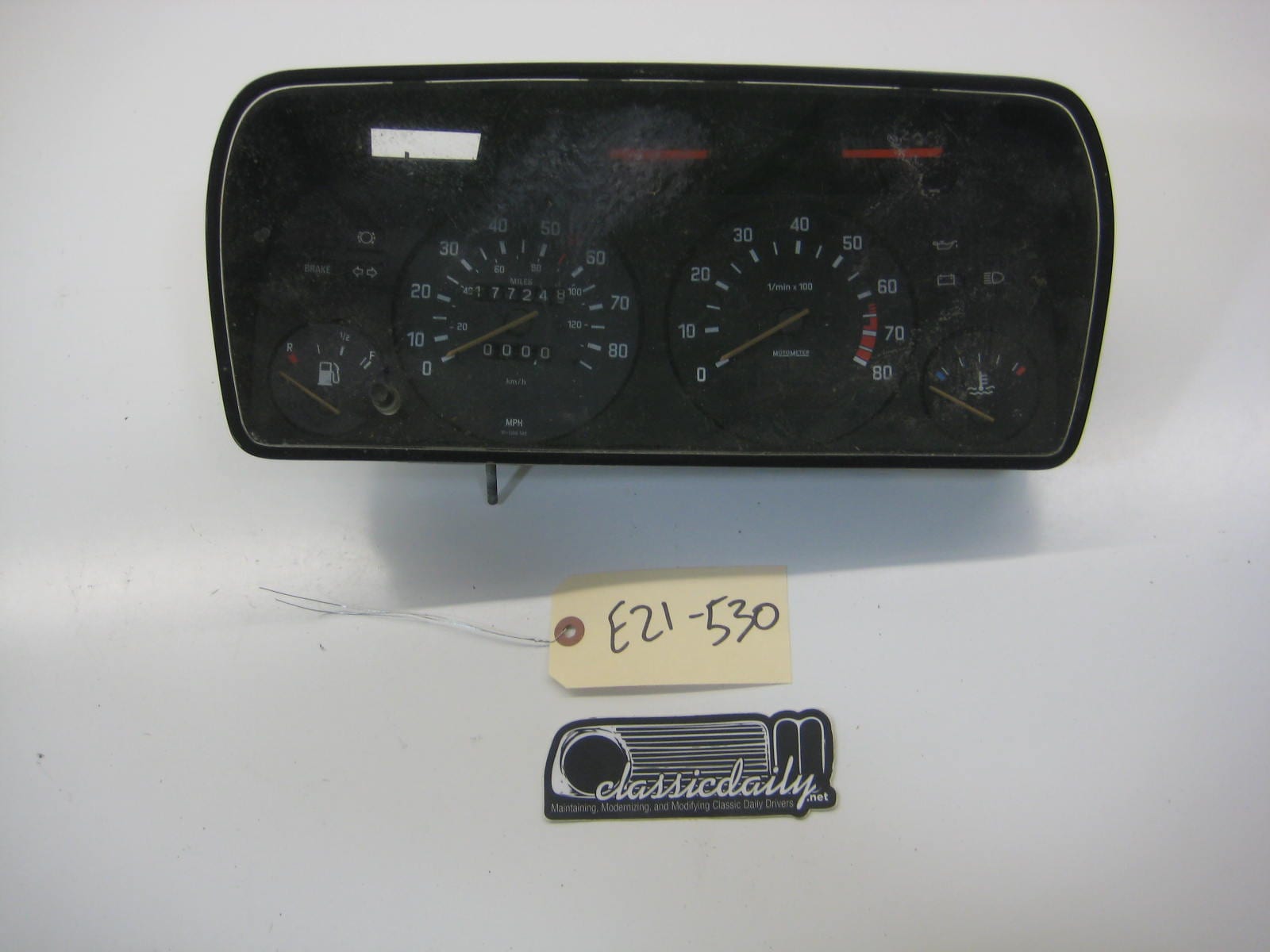 bmw e21 320 gauge cluster 2
