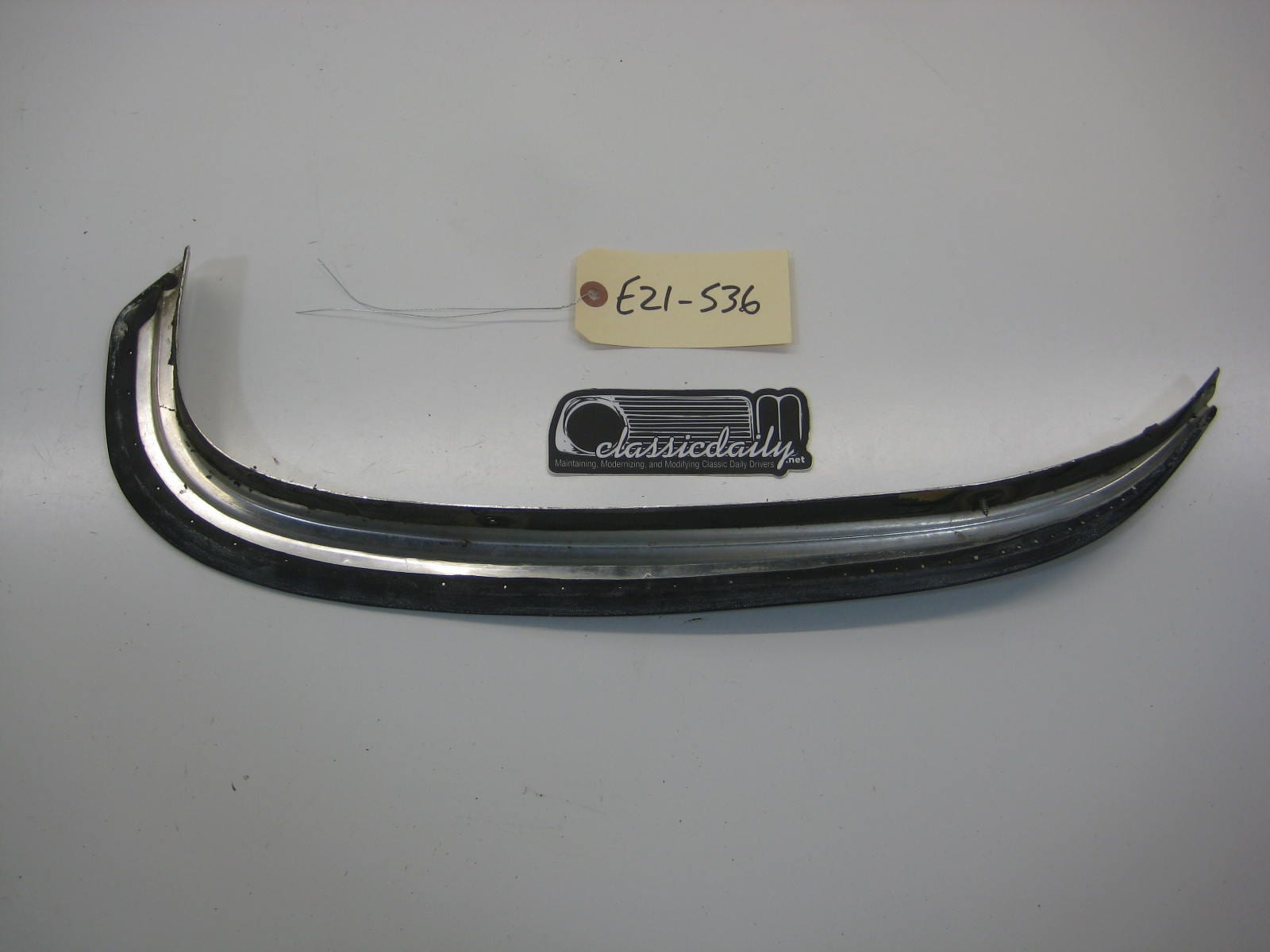bmw e21 320 passenger right side exterior c pillar trim