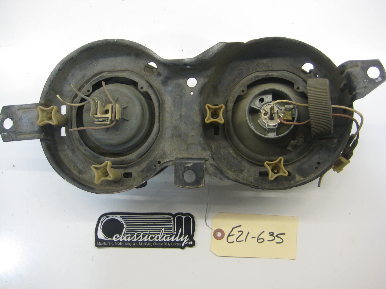 bmw e21 320 drivers side euro h4 headlights
