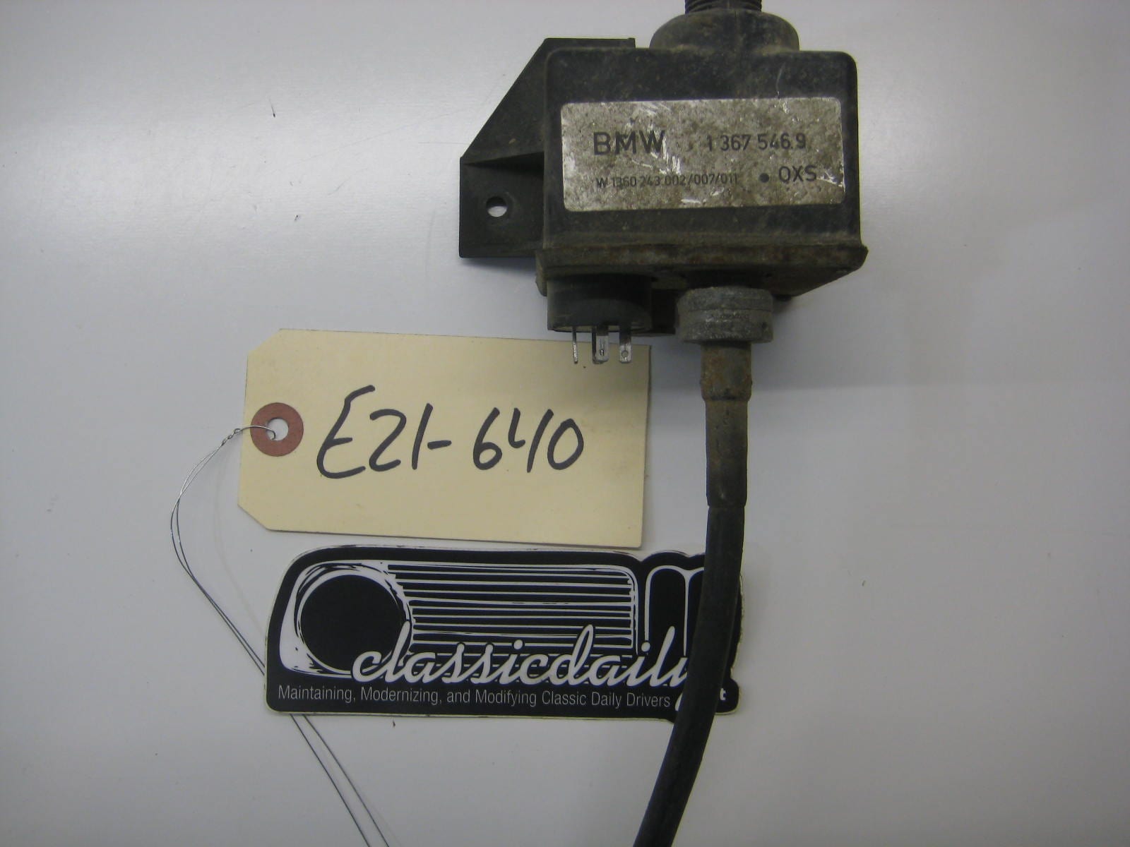 bmw e21 320 speedometer cable and module