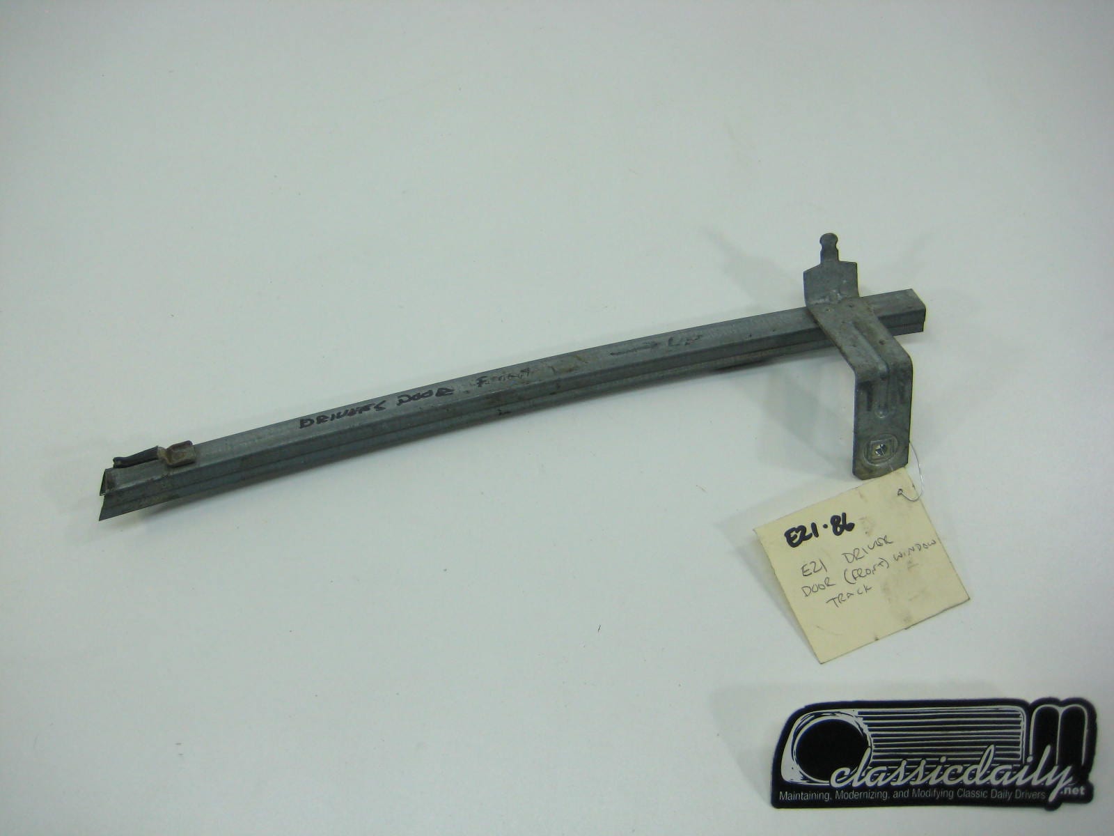 bmw e21 320 passenger front door window guide track 2