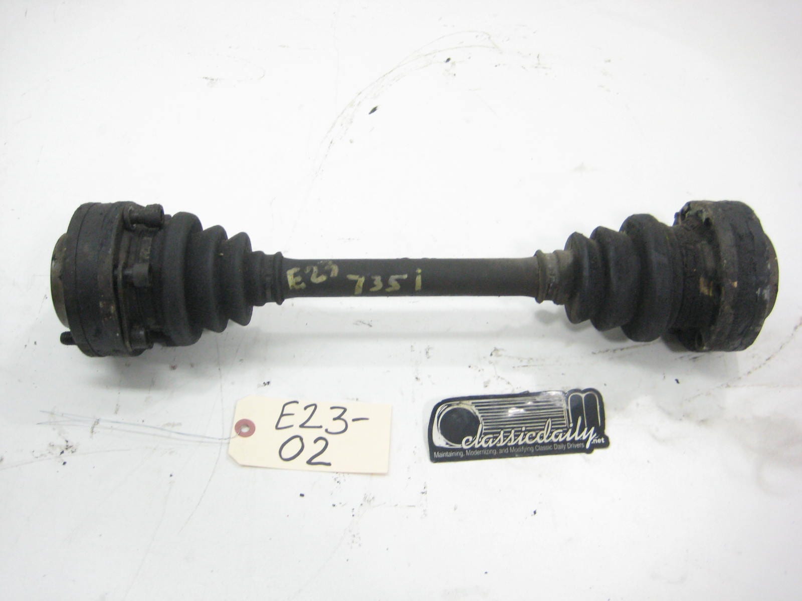 bmw 735 733 e23 axle cv shaft