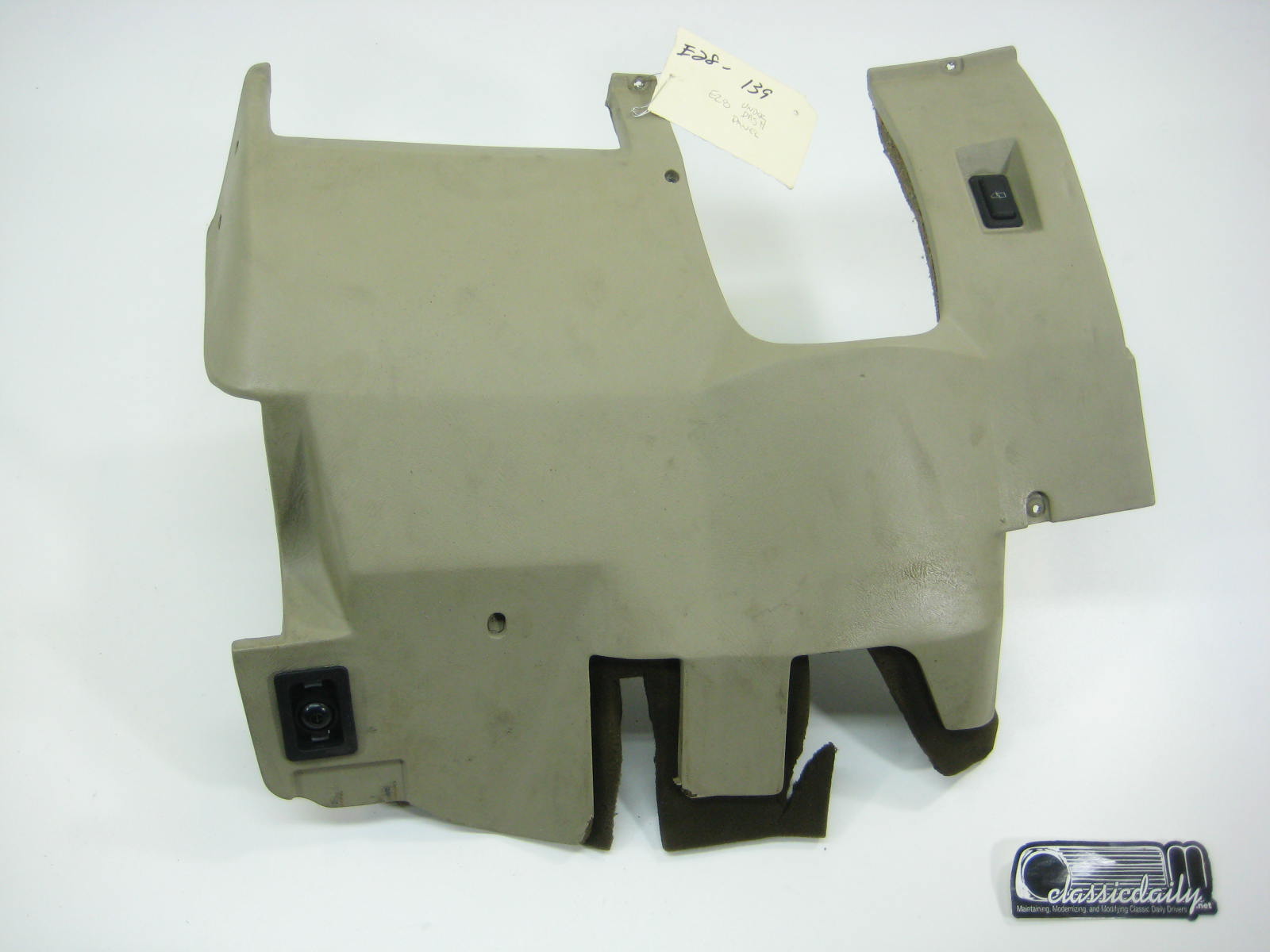 BMW E28 535 528E E28 Under Dash Panel e28 139