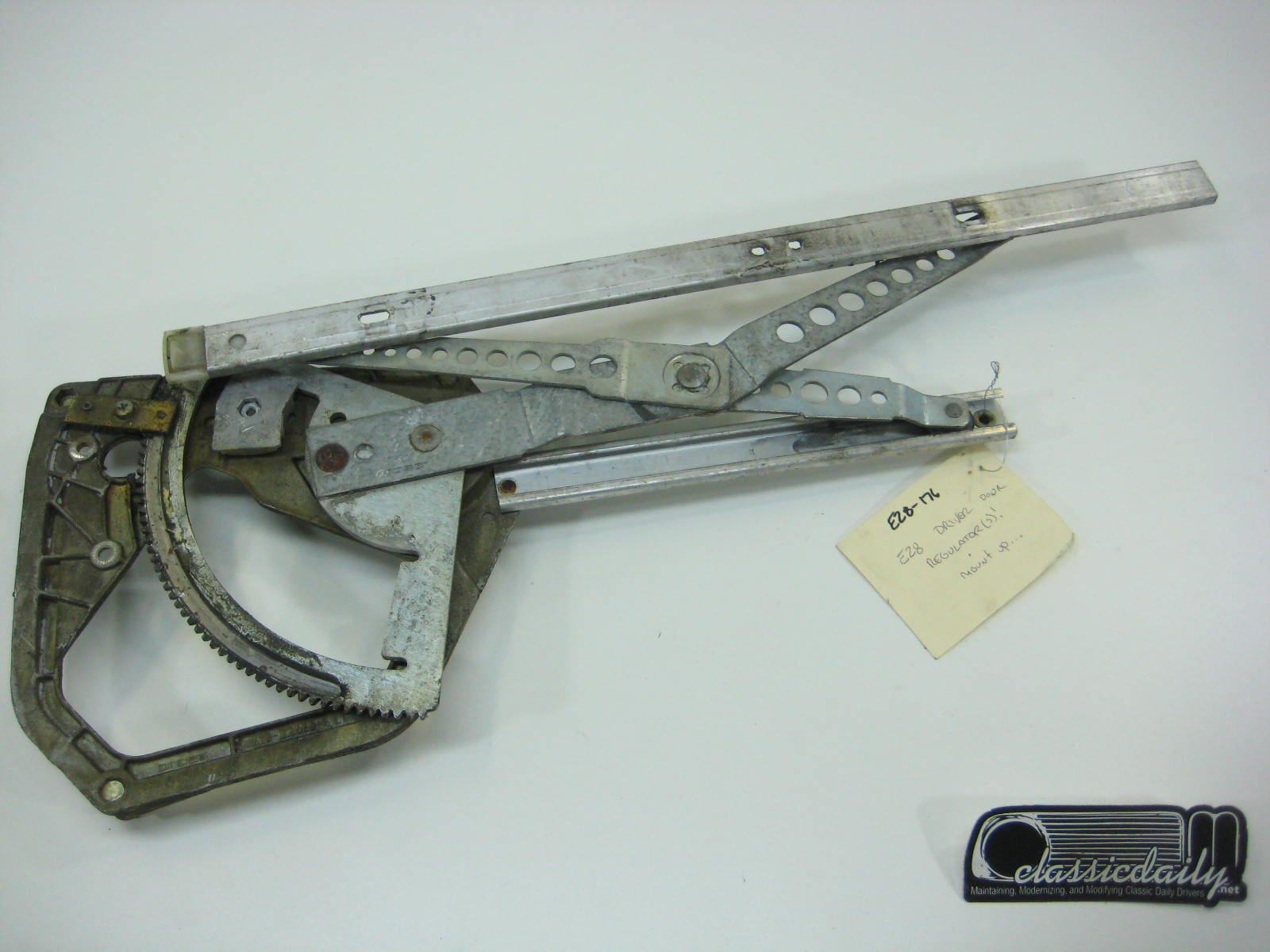 bmw e28 5 series driver rear window regulator no motor
