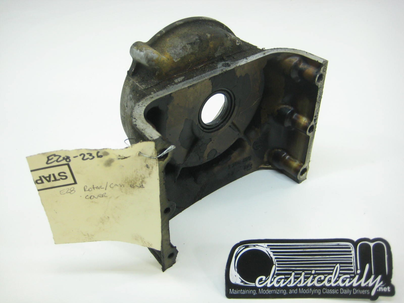 bmw e28 535 m30 timing chain cover on head