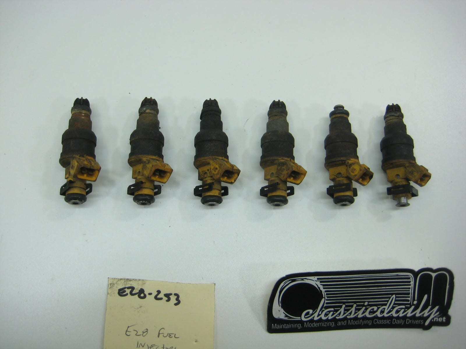 bmw e28 535 m30 fuel injectors