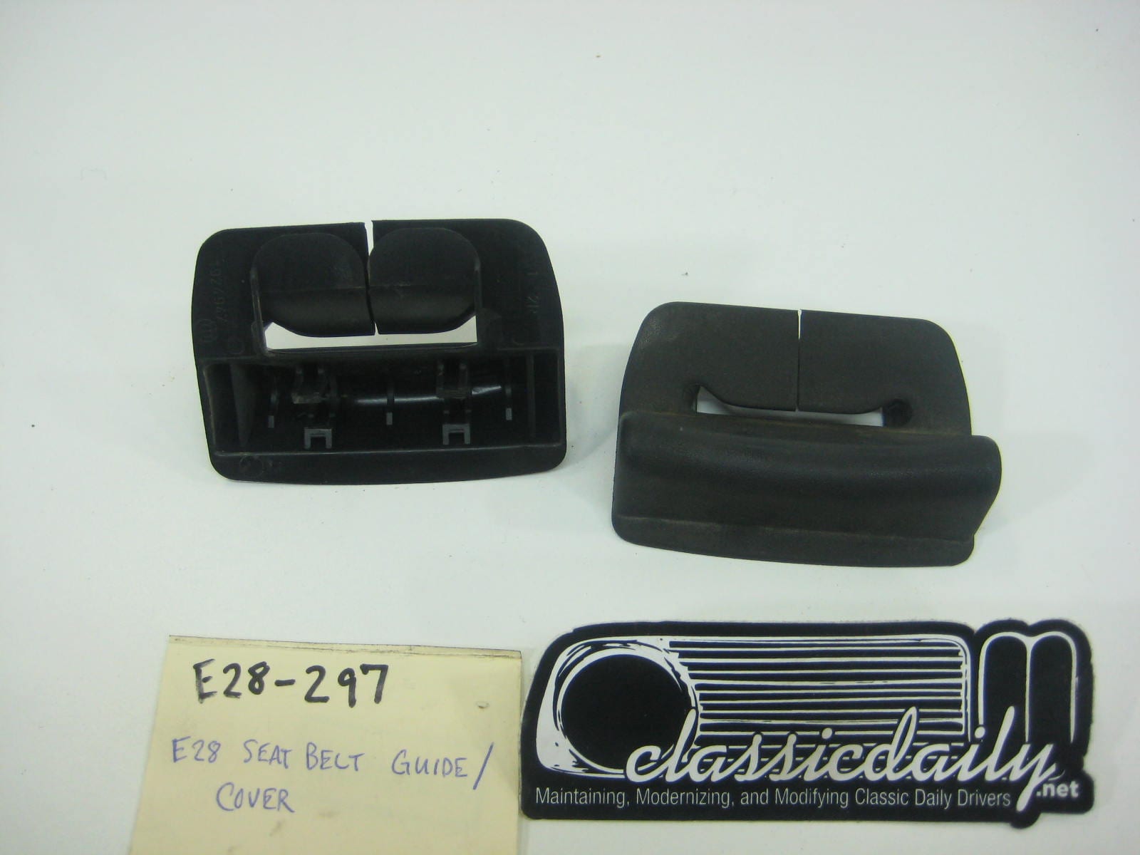 bmw e30 325 e28 535 seat belt guide cover
