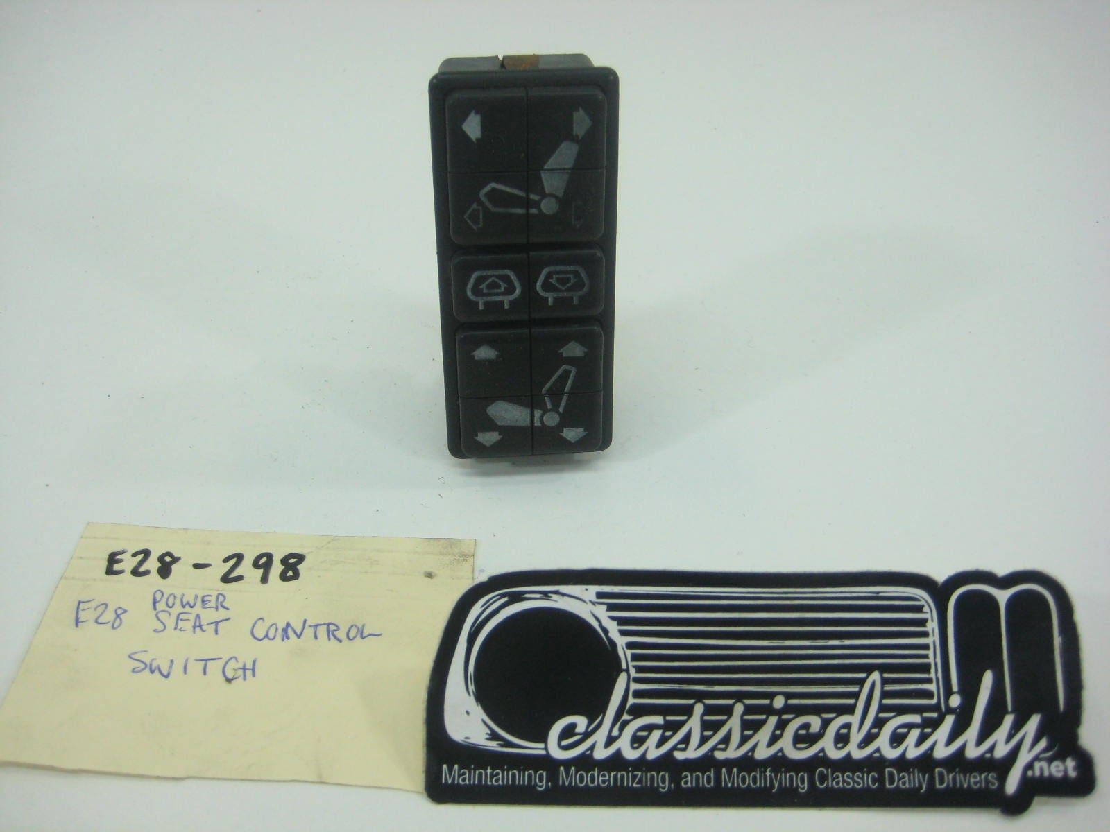 bmw e28 535 535is 528e power seat control switch