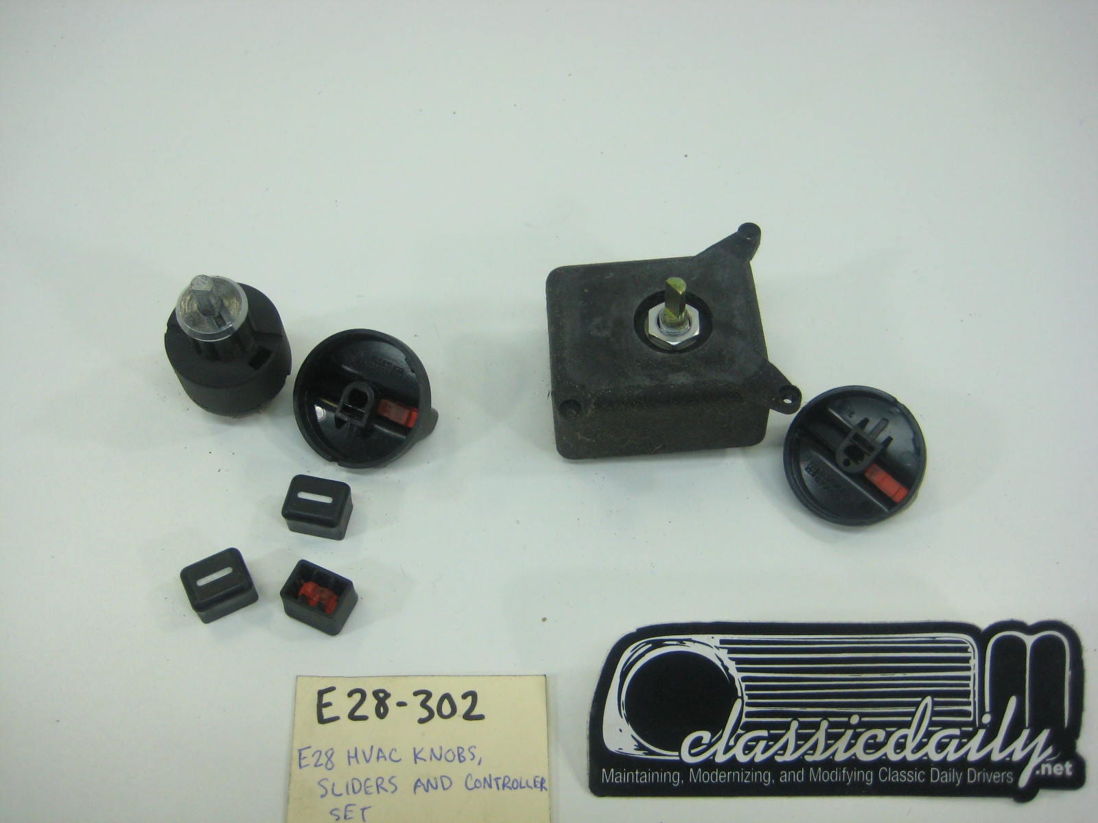 bmw e28 535 535is 528e hvac knobs sliders and controller set