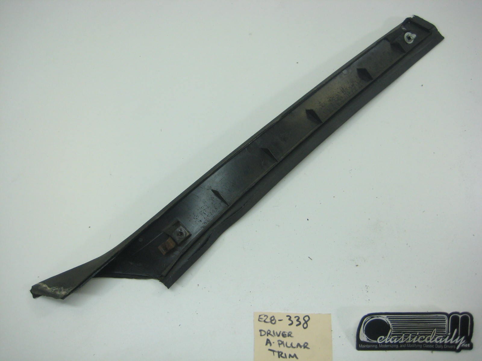 bmw e28 535 535is 528e driver left side a pillar trim