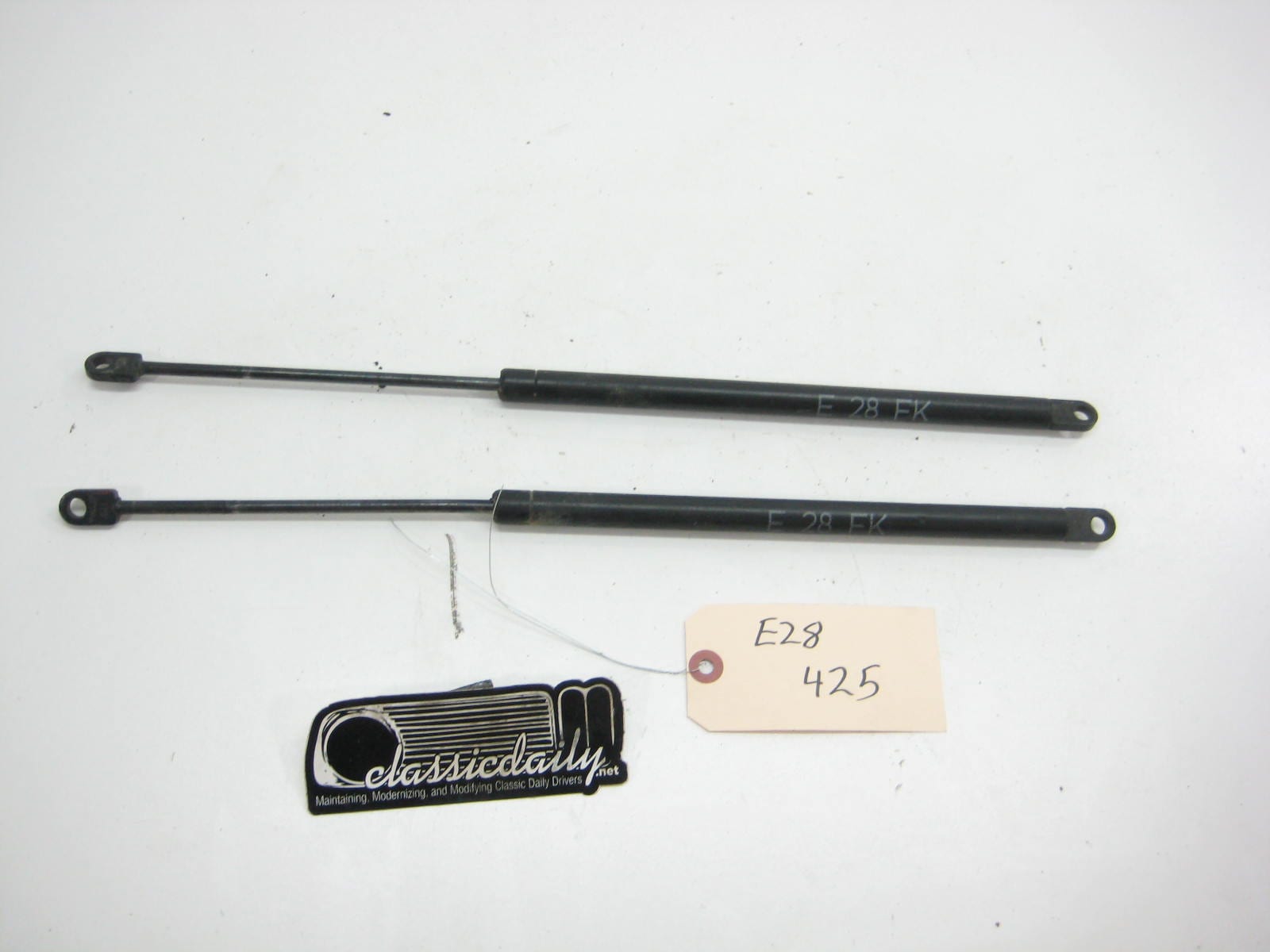 bmw e28 535 535is 528e hood shocks