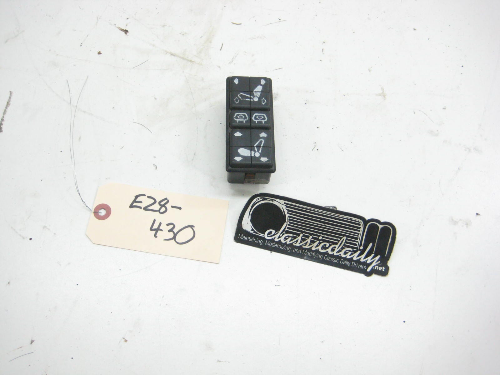 bmw e28 535 535is 528e power seat switch