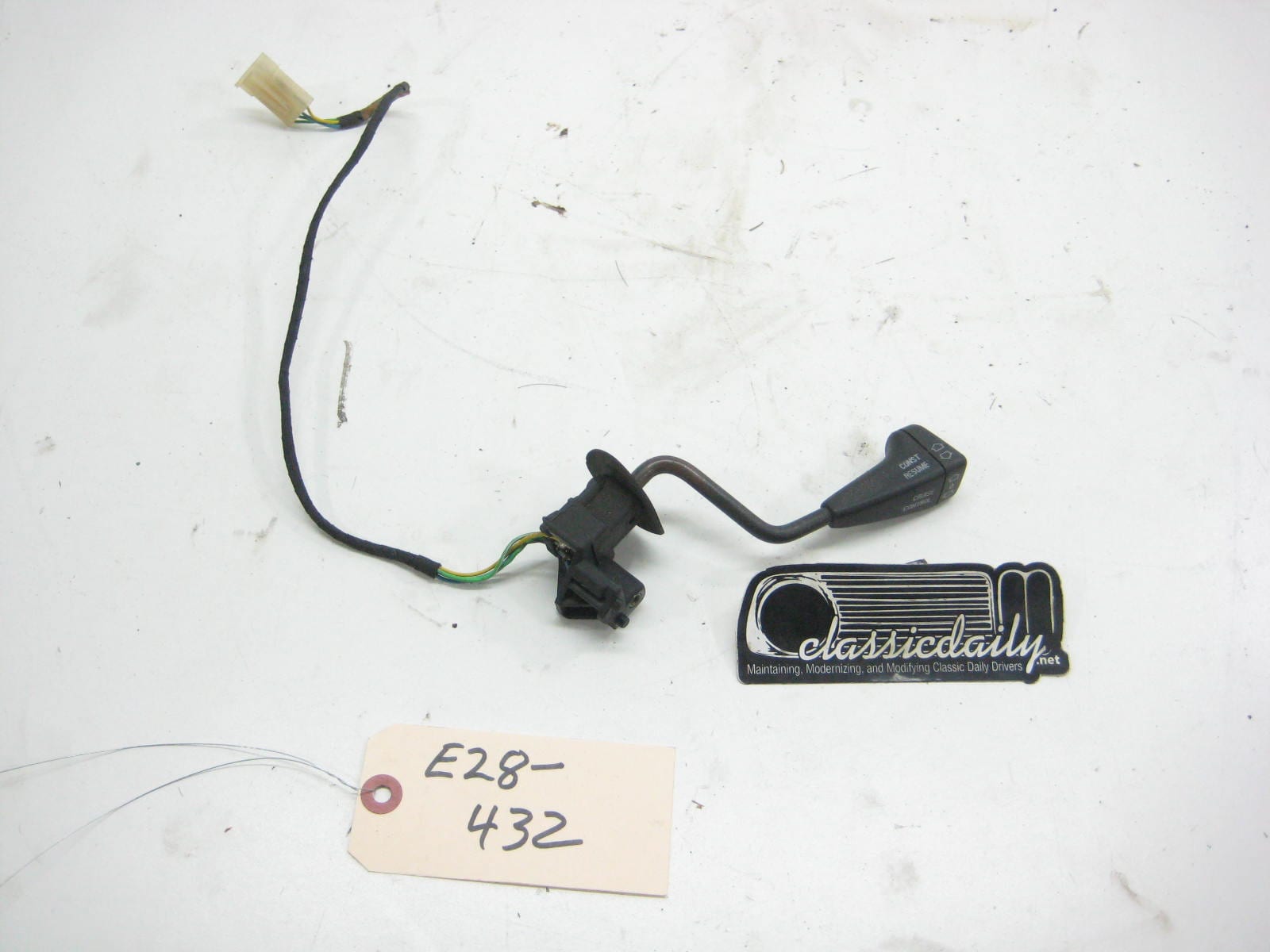 bmw e28 535 535is 528e cruise control stalk
