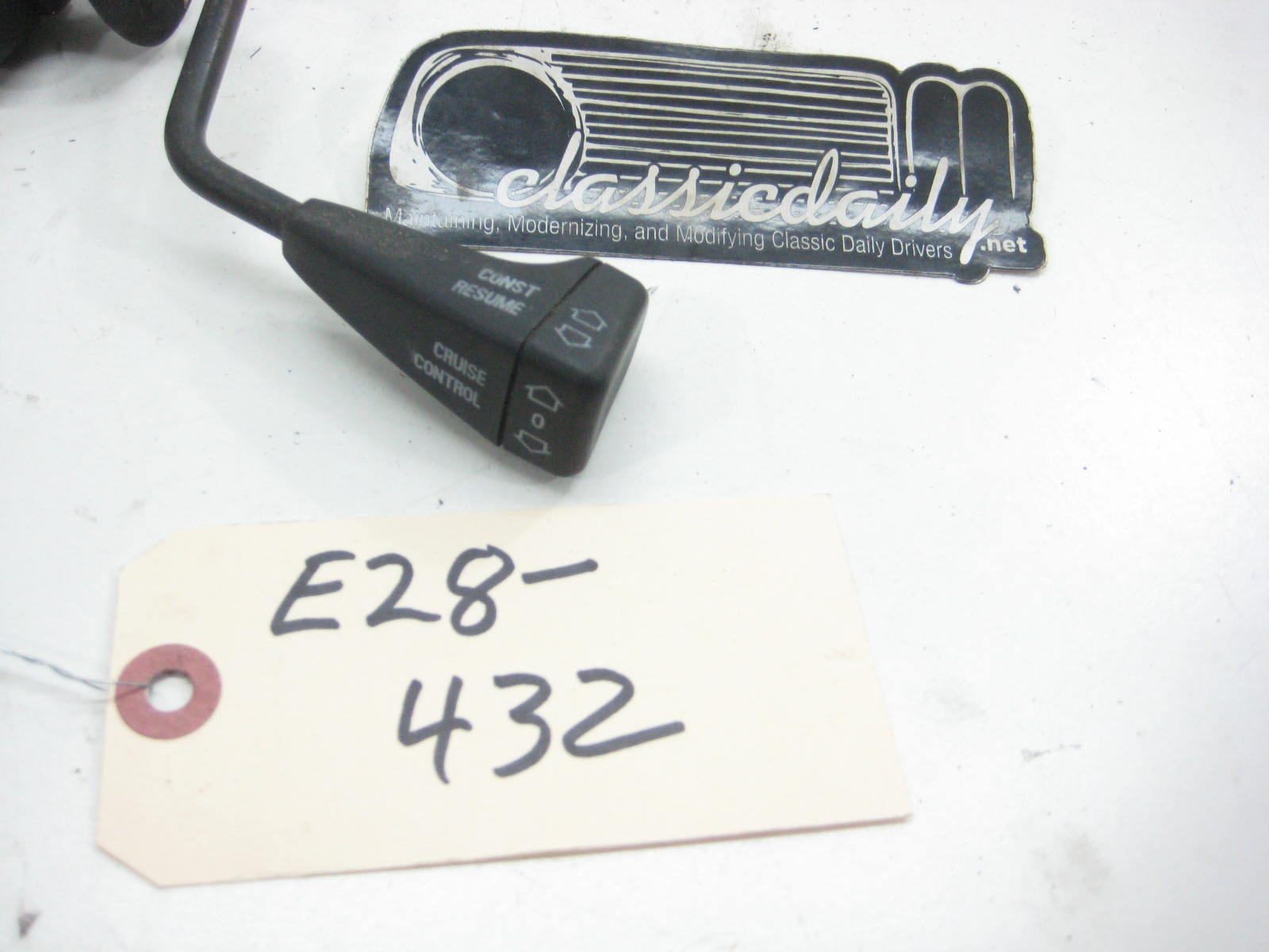 bmw e28 535 535is 528e cruise control stalk