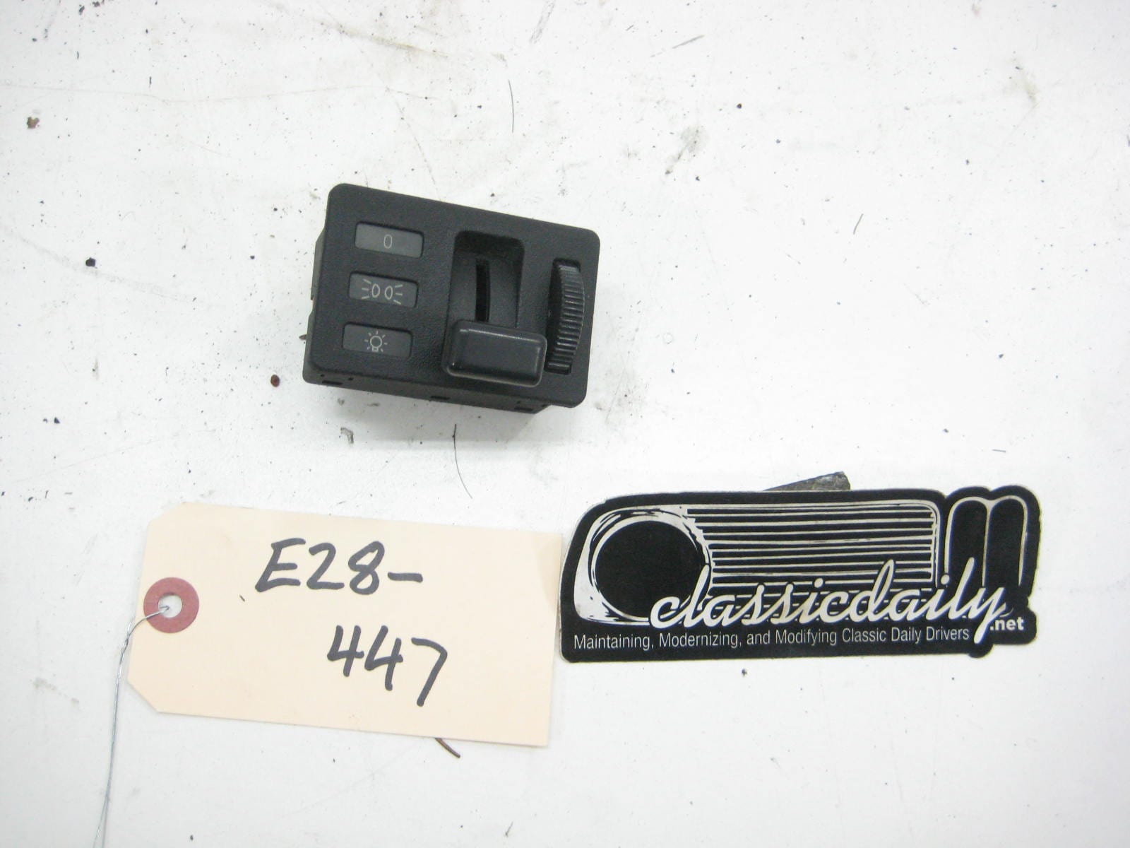 bmw e28 535 535is 528e headlight switch head light