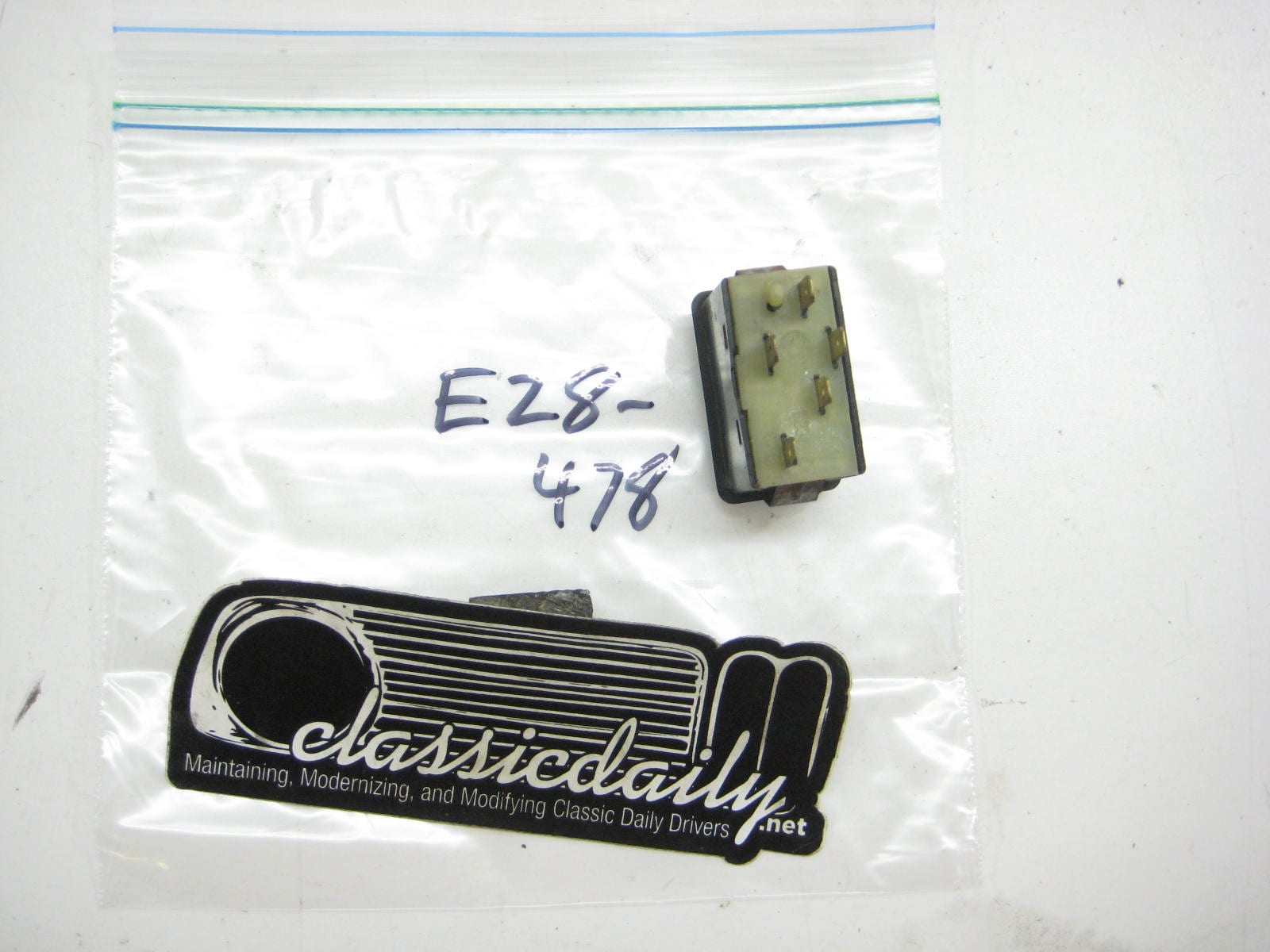 bmw e28 535 535is 528e rear door mount window switch 2