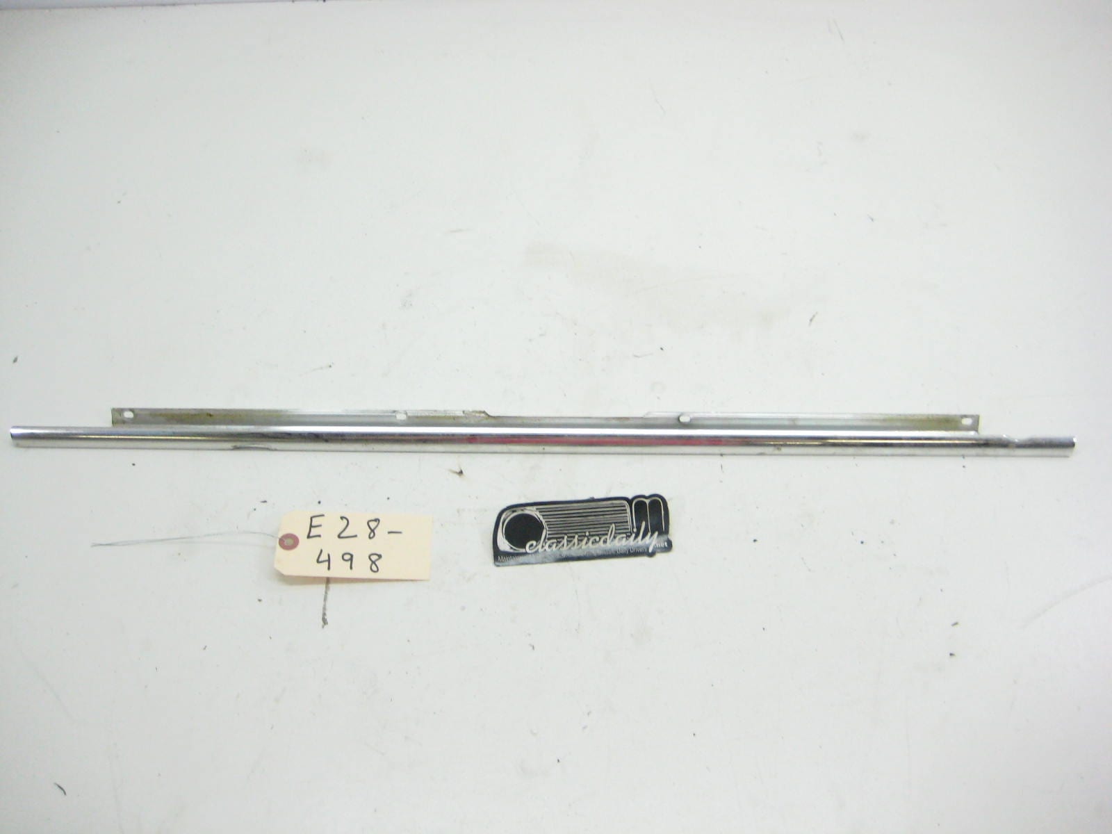 bmw e28 535 535is 528e passenger rear interior chrome trim