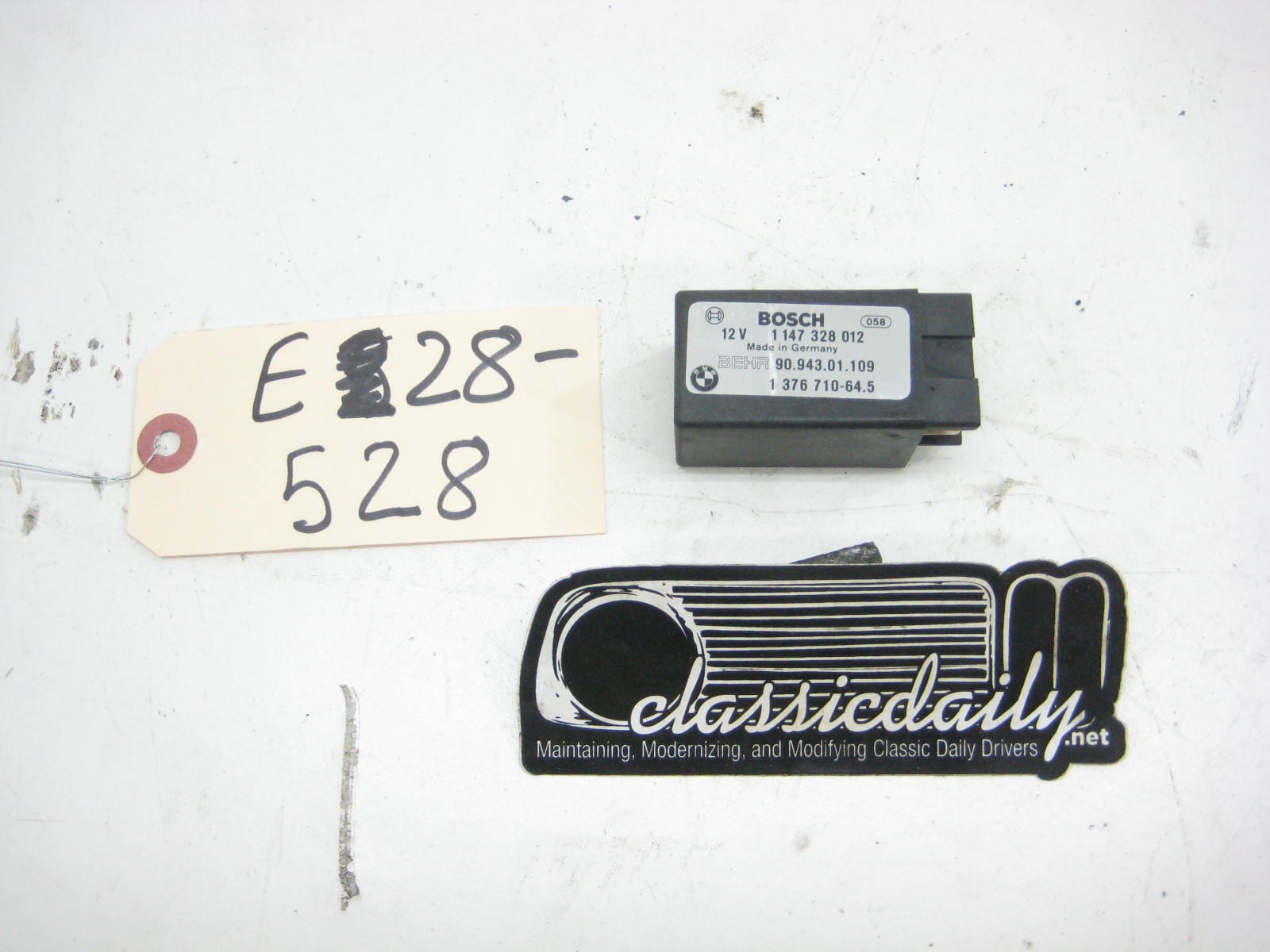 bmw e28 535 535is 528e heater relay 1 147 328 012