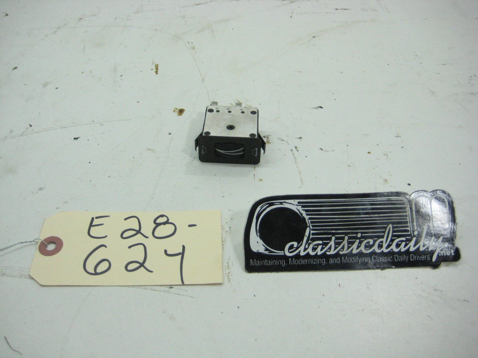 bmw e28 535 535is 528e radio fader knob switch