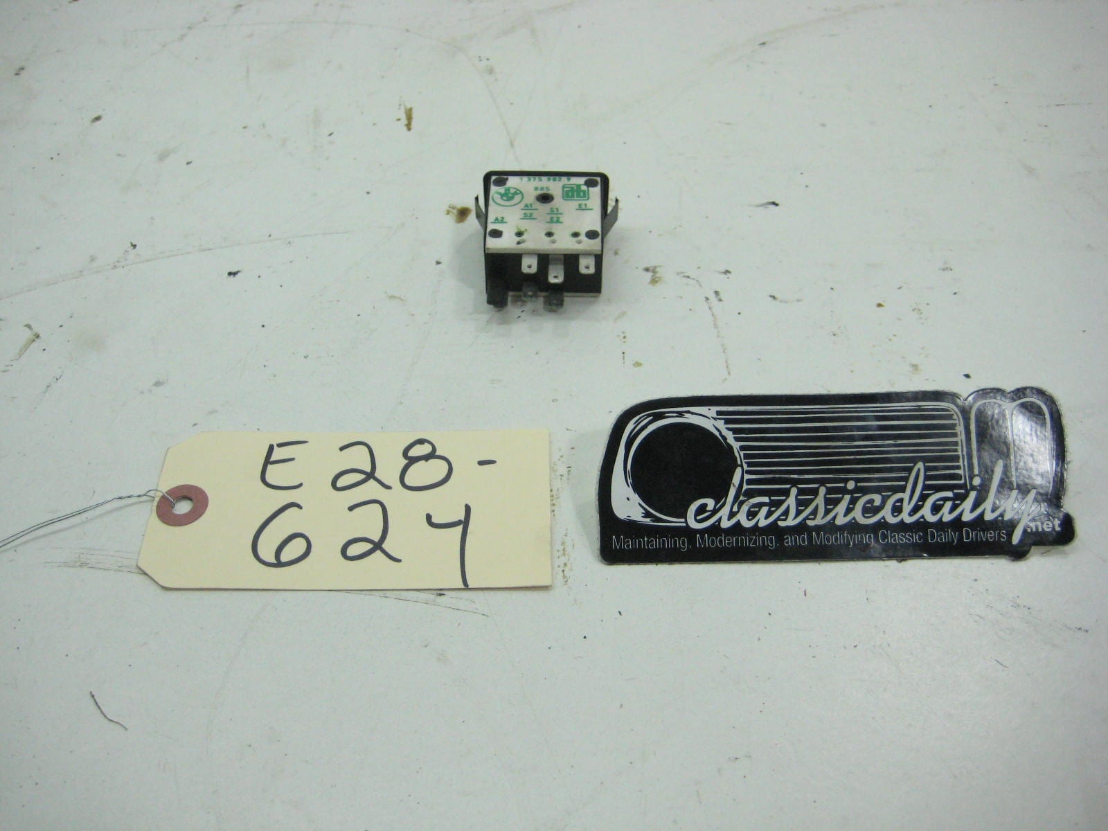 bmw e28 535 535is 528e radio fader knob switch
