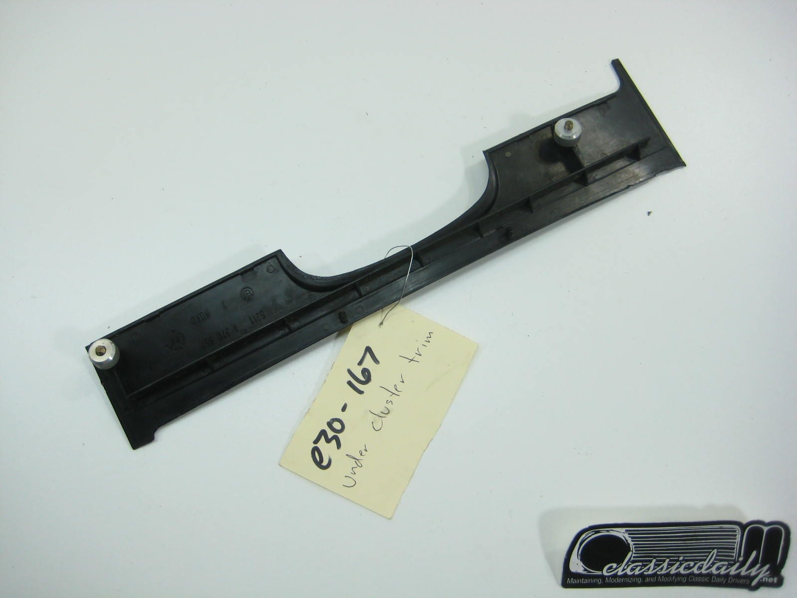 bmw e30 325 318 under cluster trim