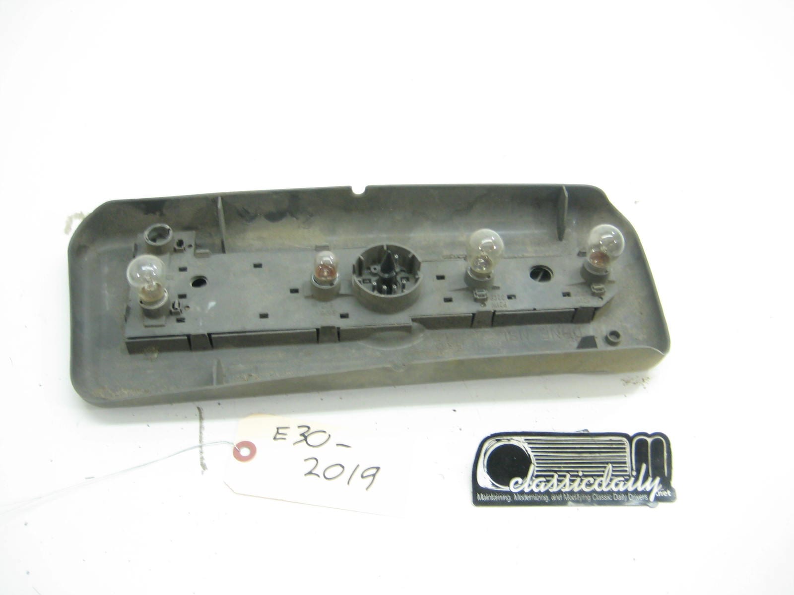 bmw e30 325 318 rear drivers side tail light inside trunk