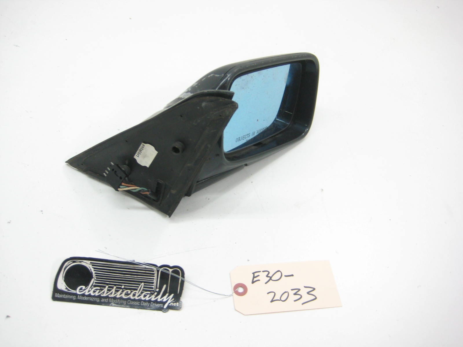 bmw e30 325 318 passenger side mirror back