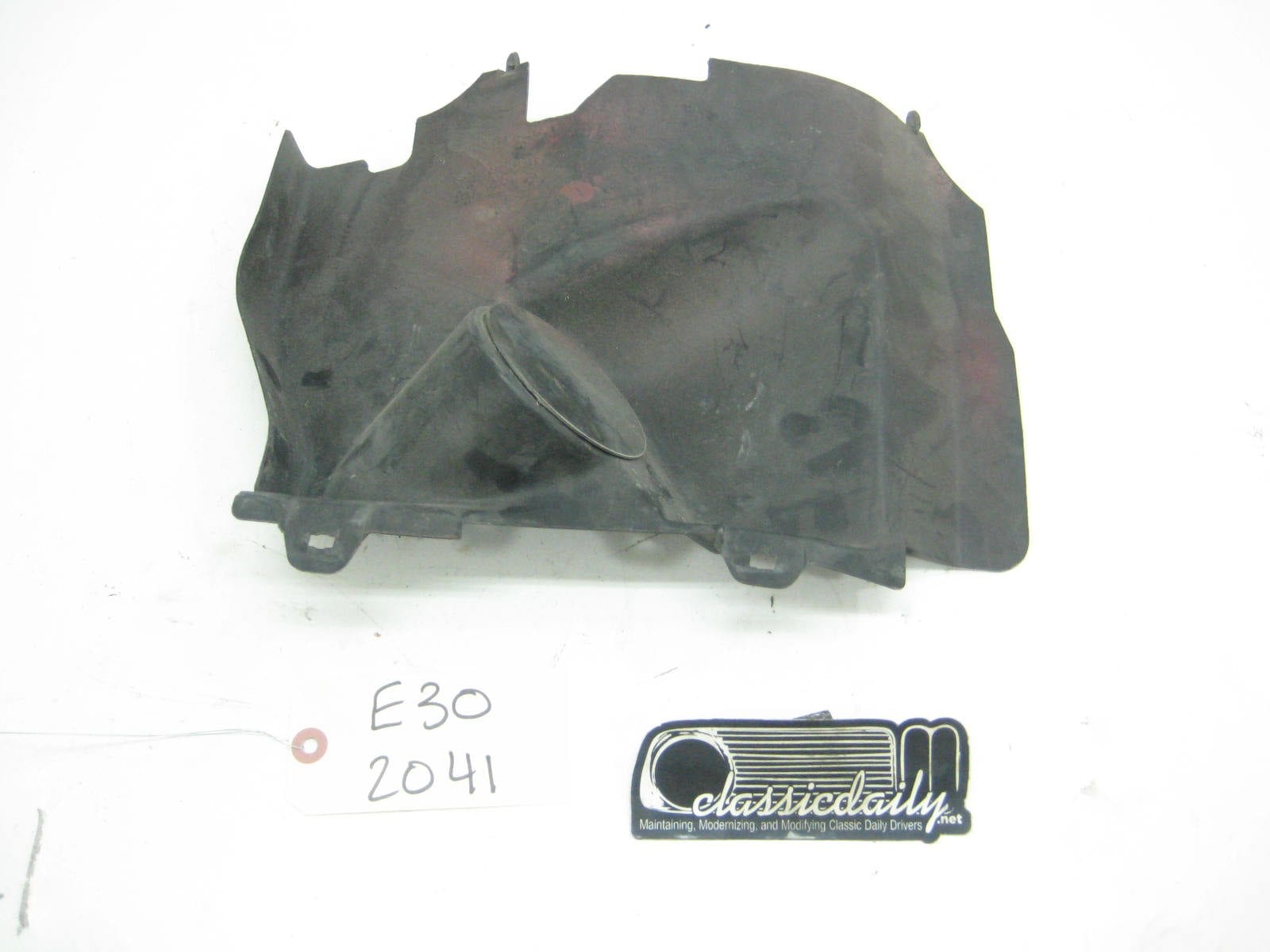 bmw e30 325 318 passenger side behind grill plastic cover