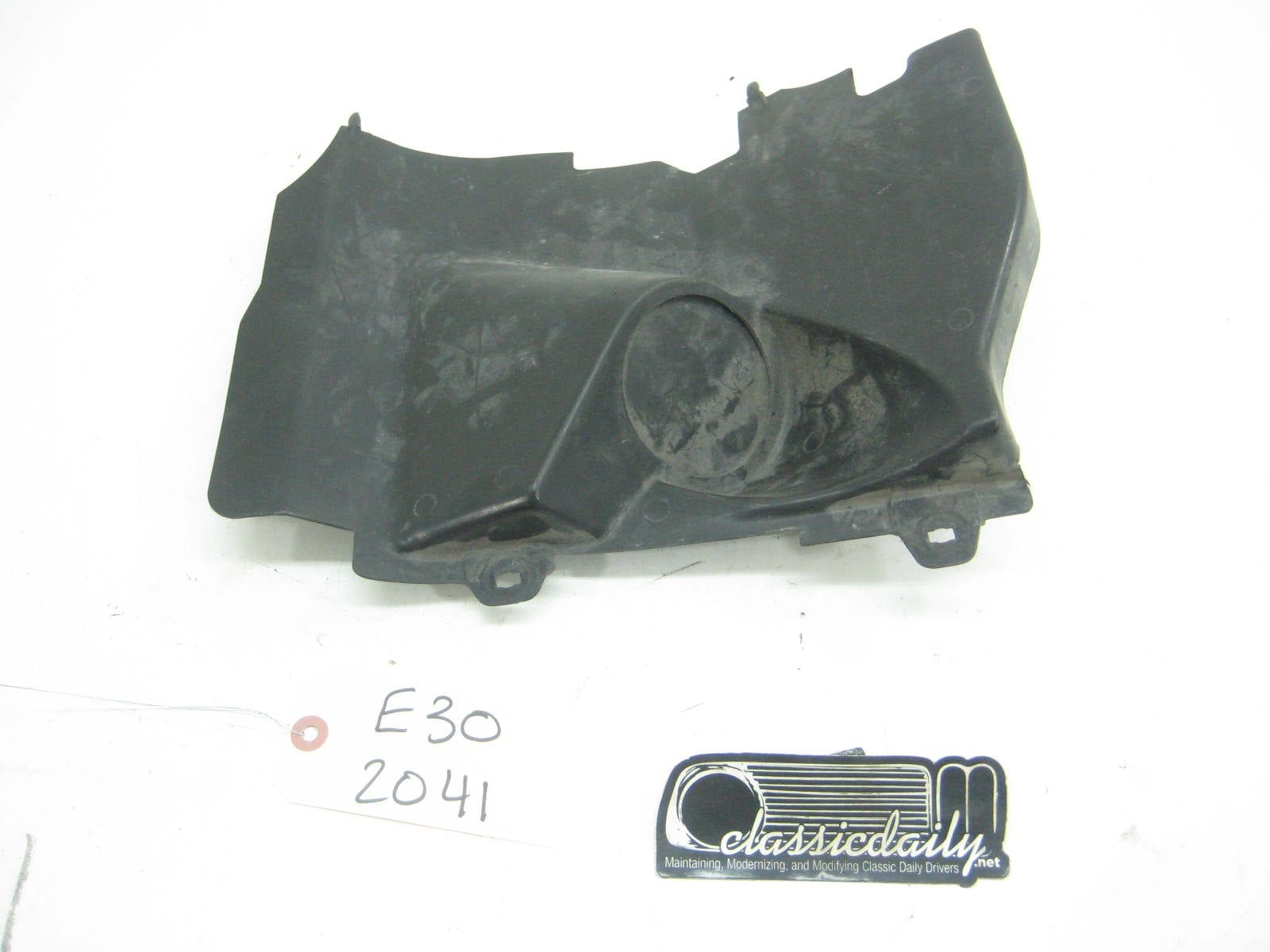 bmw e30 325 318 passenger side behind grill plastic cover